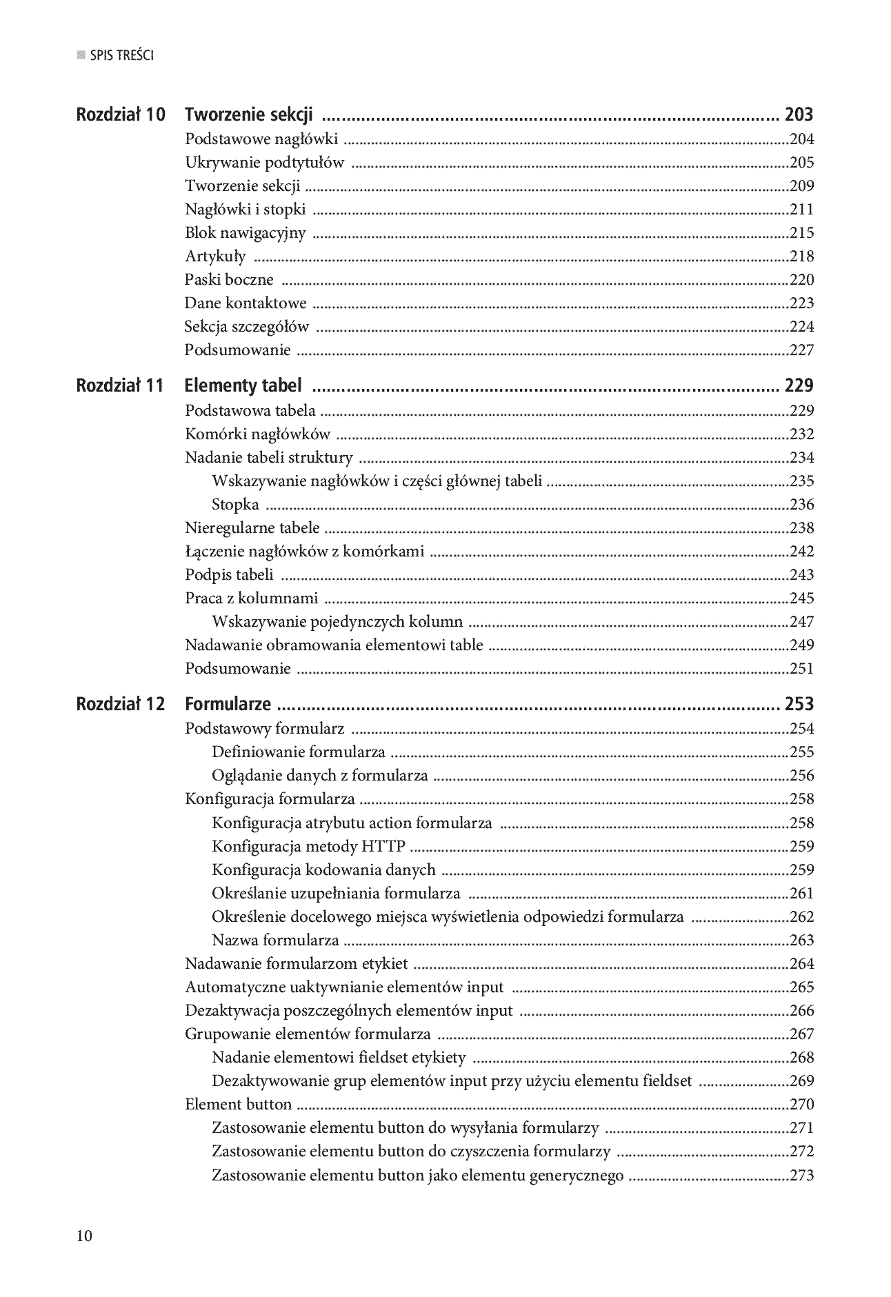 Fragment „HTML5. Przewodnik encyklopedyczny” — strona 8 z 30