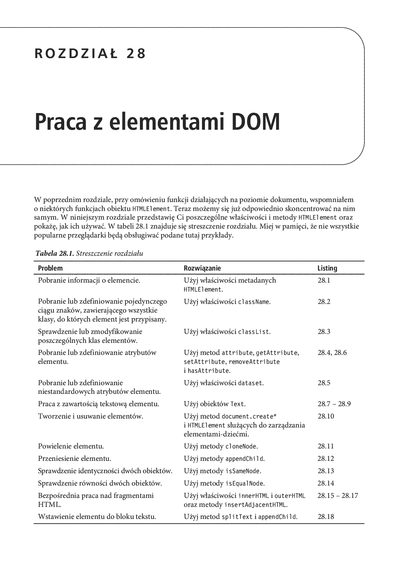 Fragment „HTML5. Przewodnik encyklopedyczny” — strona 21 z 30