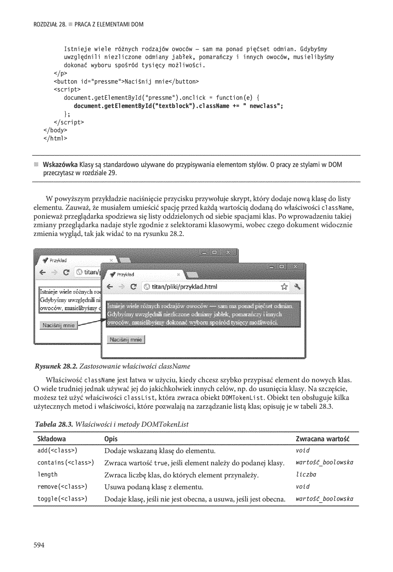 Fragment „HTML5. Przewodnik encyklopedyczny” — strona 24 z 30