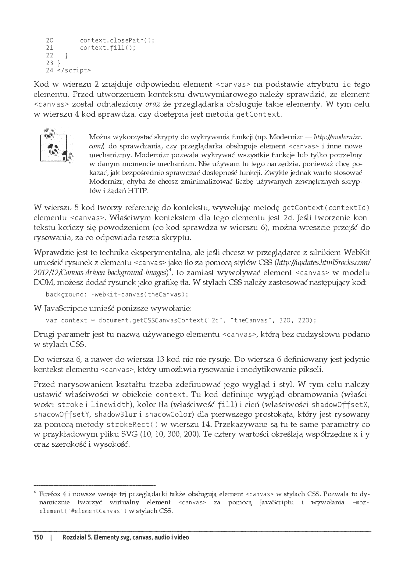 Fragment „HTML5. Strony mobilne” — strona 20 z 30