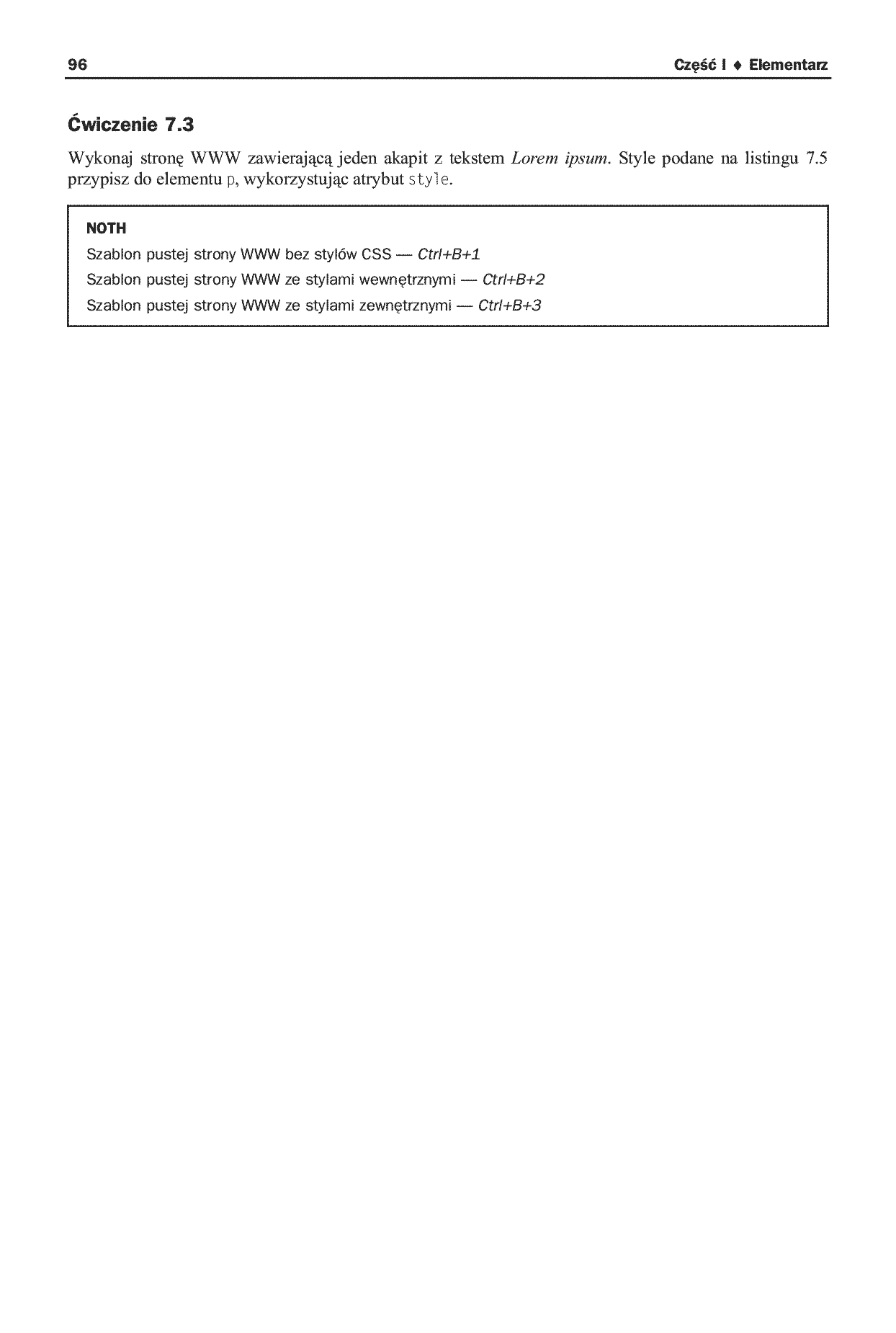 Fragment „HTML, XHTML i CSS. Praktyczne projekty. Wydanie II” — strona 16 z 27