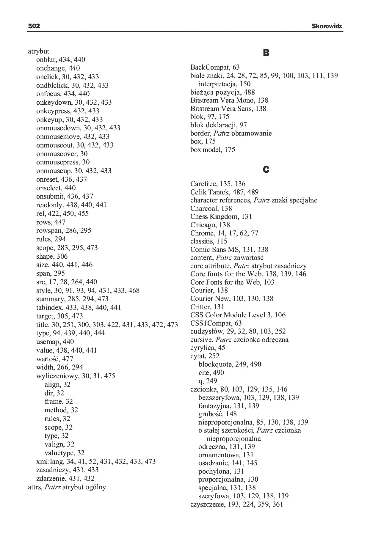 Fragment „HTML, XHTML i CSS. Praktyczne projekty. Wydanie II” — strona 18 z 27