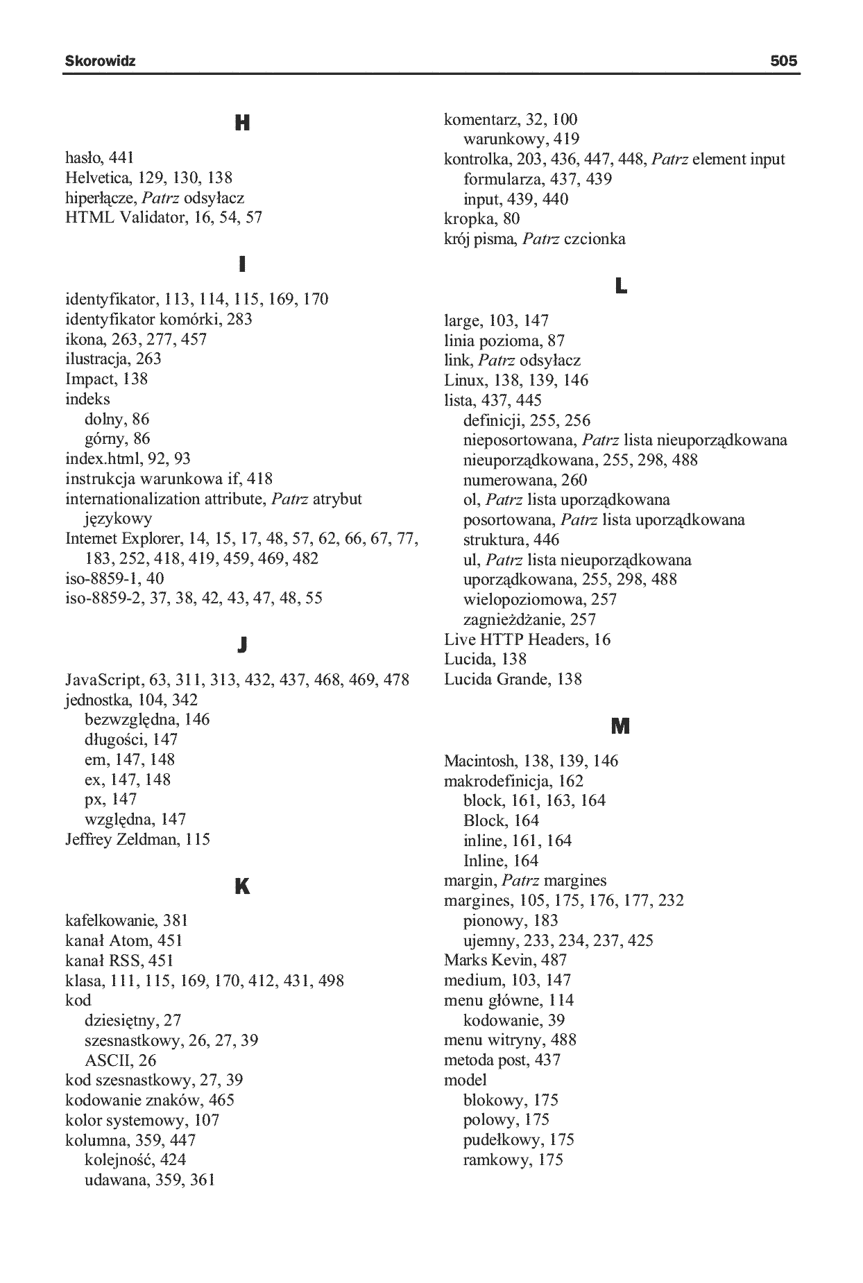 Fragment „HTML, XHTML i CSS. Praktyczne projekty. Wydanie II” — strona 21 z 27