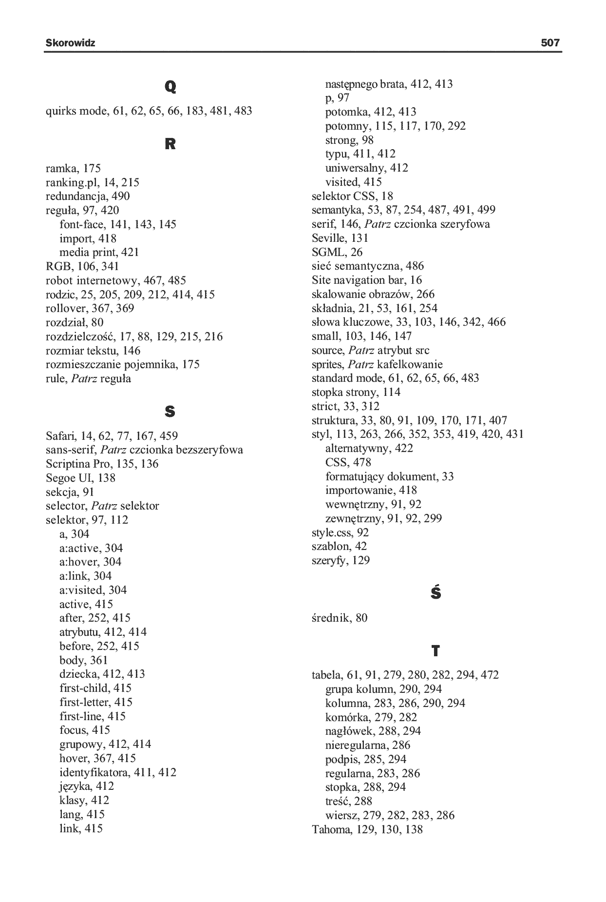 Fragment „HTML, XHTML i CSS. Praktyczne projekty. Wydanie II” — strona 23 z 27