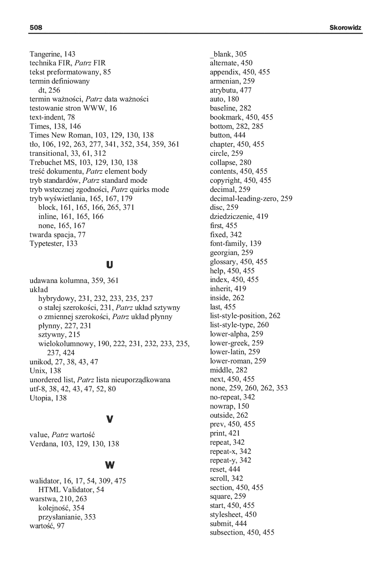 Fragment „HTML, XHTML i CSS. Praktyczne projekty. Wydanie II” — strona 24 z 27