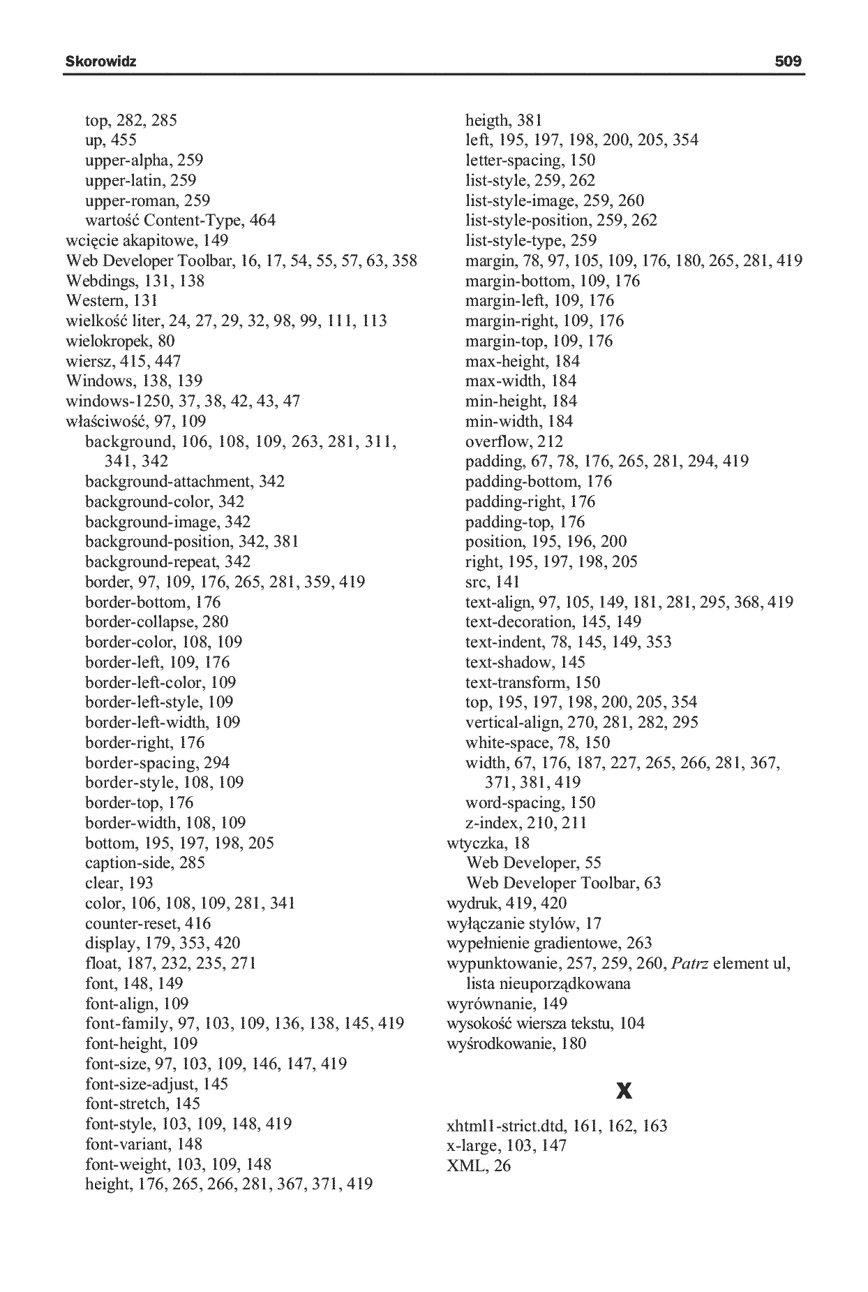Fragment „HTML, XHTML i CSS. Praktyczne projekty. Wydanie II” — strona 25 z 27