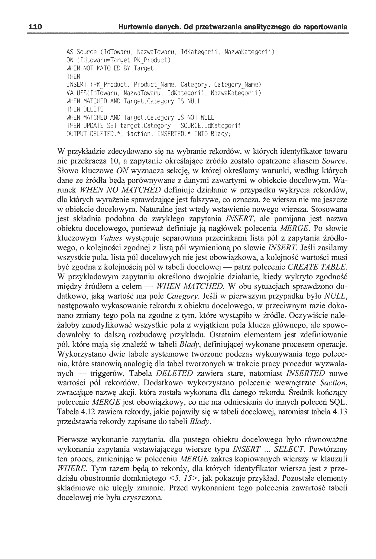 Fragment „Hurtownie danych. Od przetwarzania analitycznego do raportowania” — strona 6 z 26