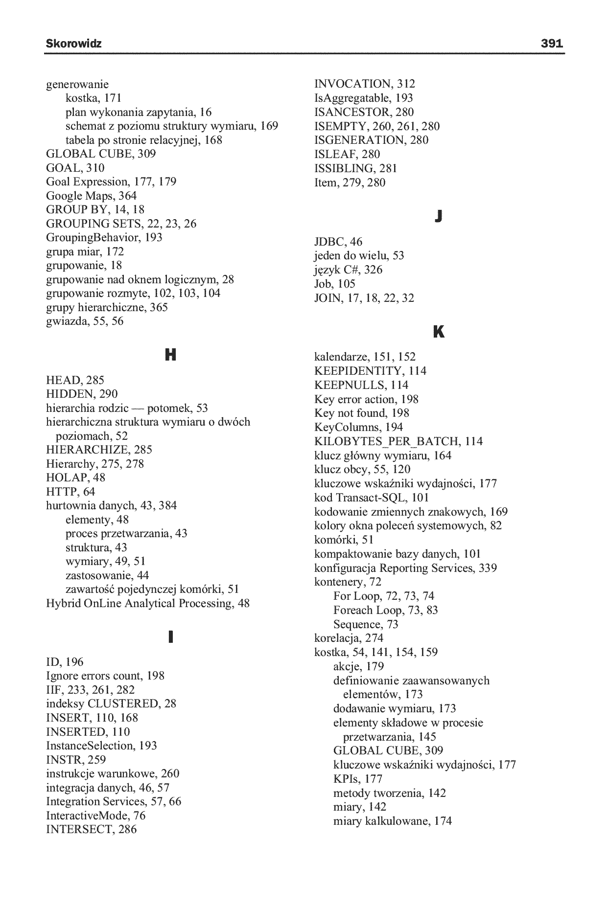 Fragment „Hurtownie danych. Od przetwarzania analitycznego do raportowania” — strona 18 z 26
