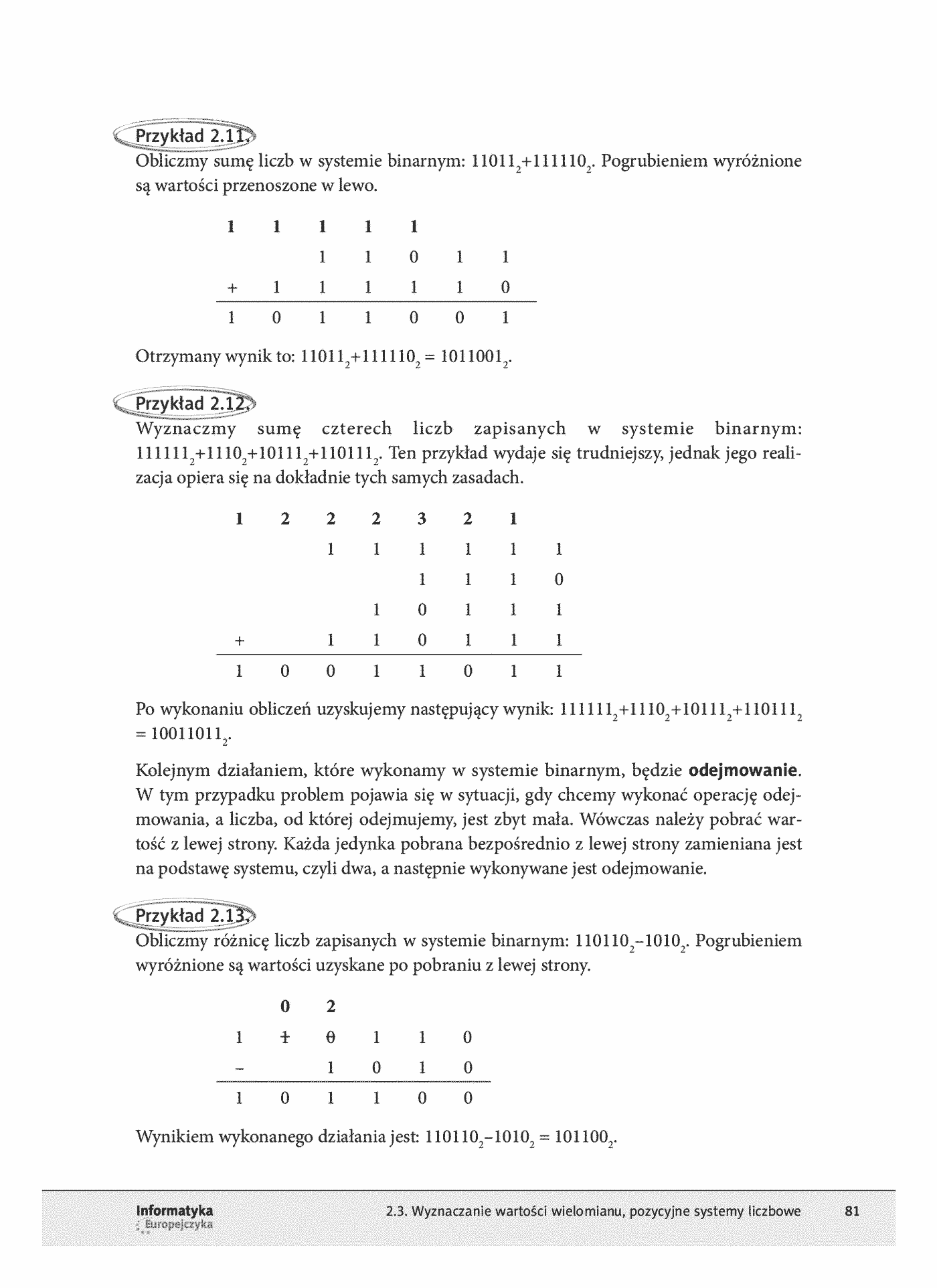 Fragment „Informatyka Europejczyka. Podręcznik dla szkół ponadgimnazjalnych. Zakres rozszerzony. Część 1 (Wydanie III)” — strona 18 z 30