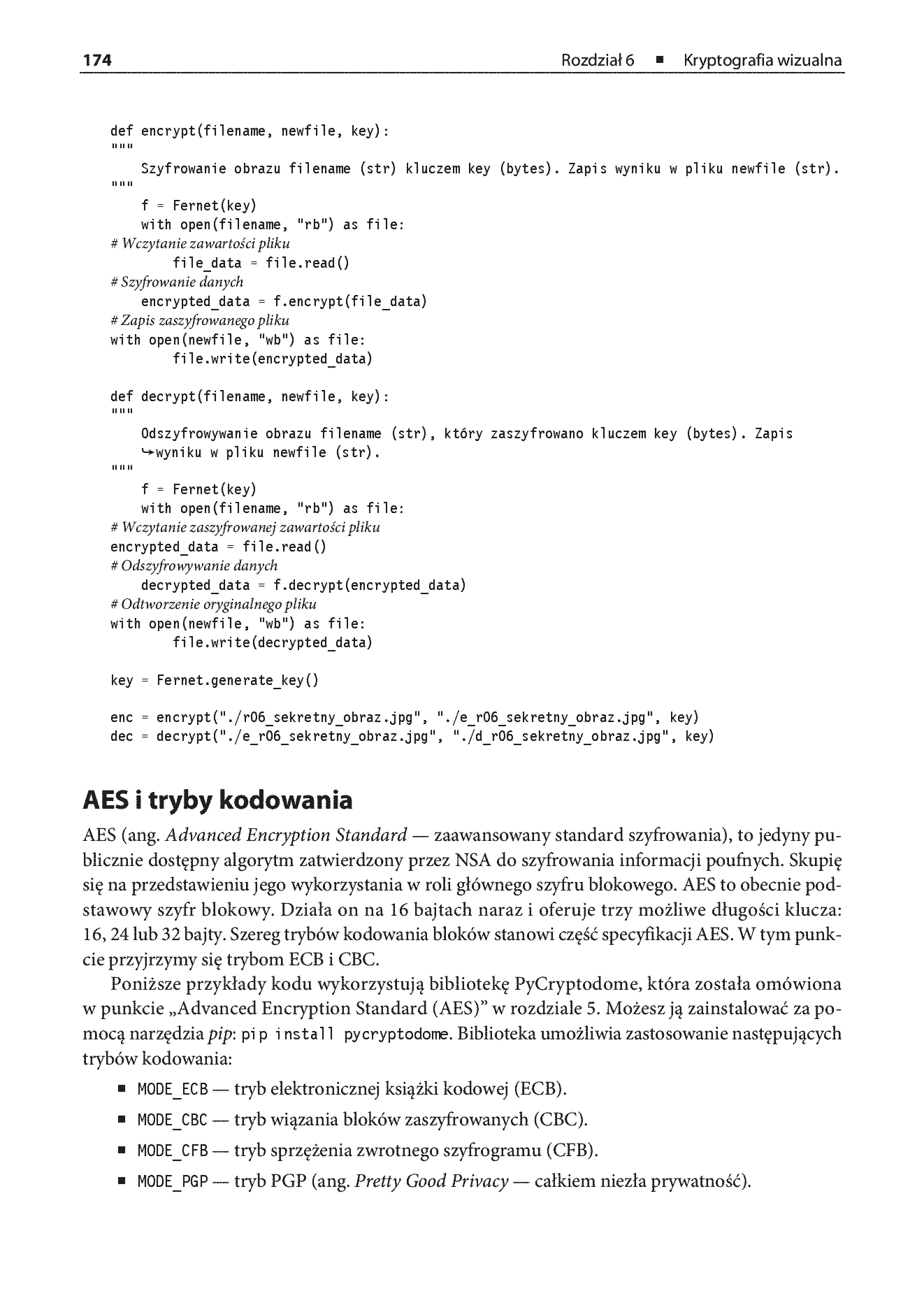 Fragment „Algorytmy kryptograficzne w Pythonie. Wprowadzenie” — strona 18 z 30
