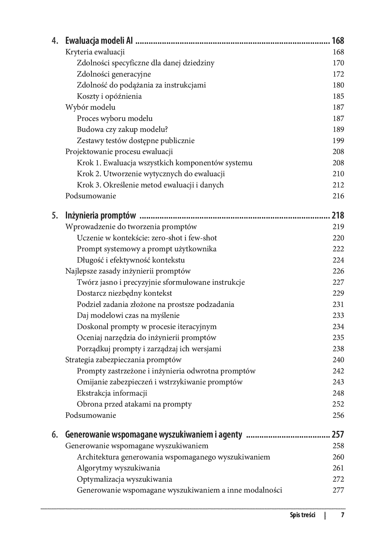 Fragment „Inżynieria AI. Tworzenie aplikacji z wykorzystaniem modeli bazowych” — strona 5 z 30
