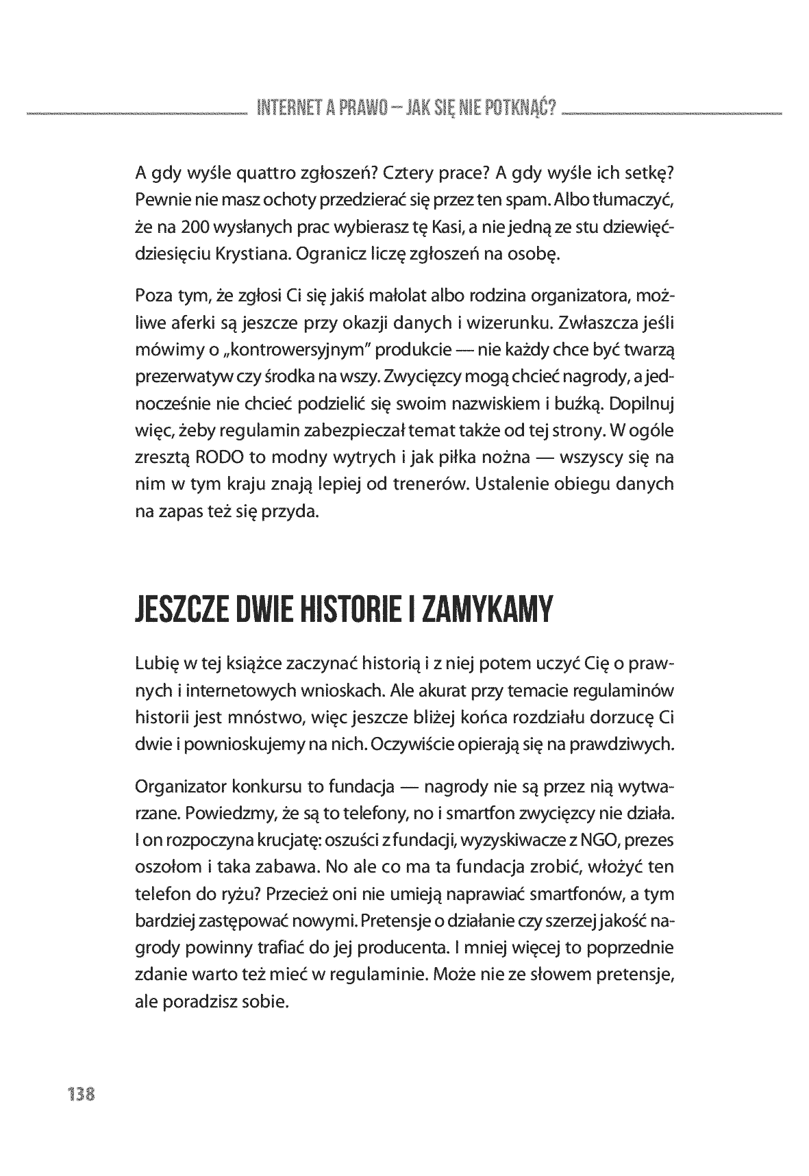 Fragment „Internet a prawo - jak się nie potknąć? Poradnik dla twórców” — strona 18 z 22