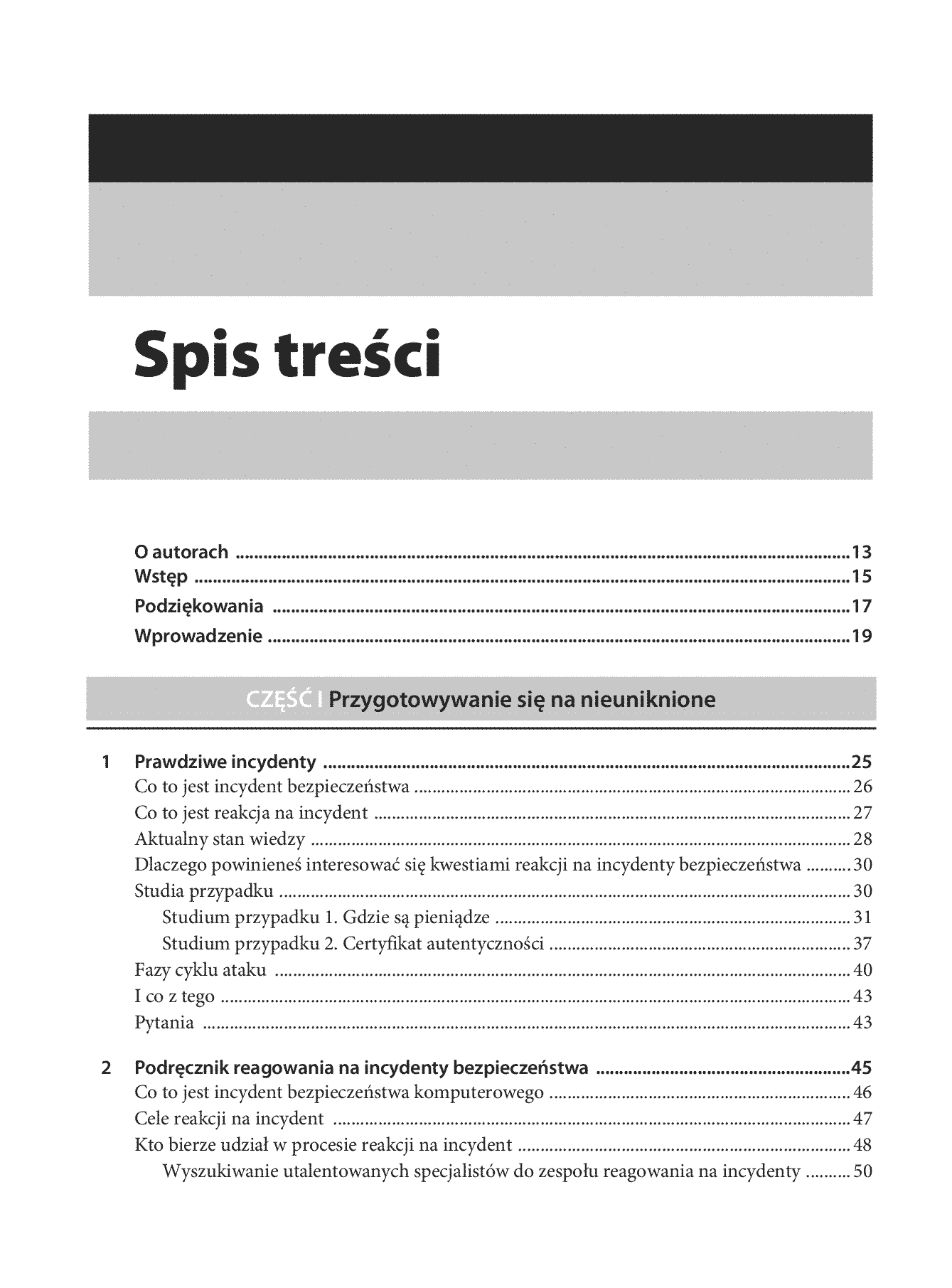 Fragment „Incydenty bezpieczeństwa. Metody reagowania w informatyce śledczej” — strona 3 z 30