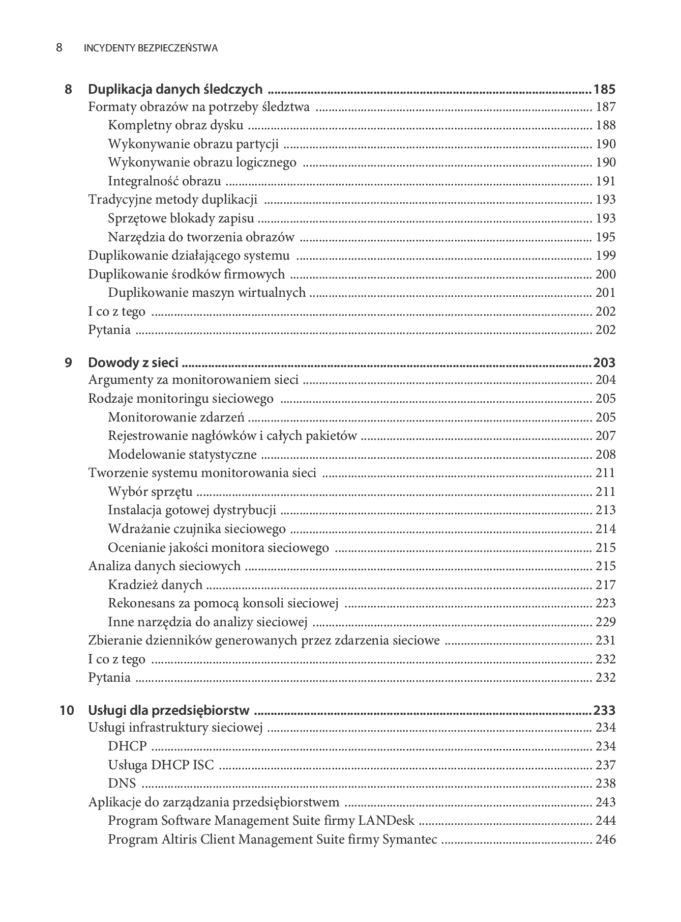 Fragment „Incydenty bezpieczeństwa. Metody reagowania w informatyce śledczej” — strona 6 z 30
