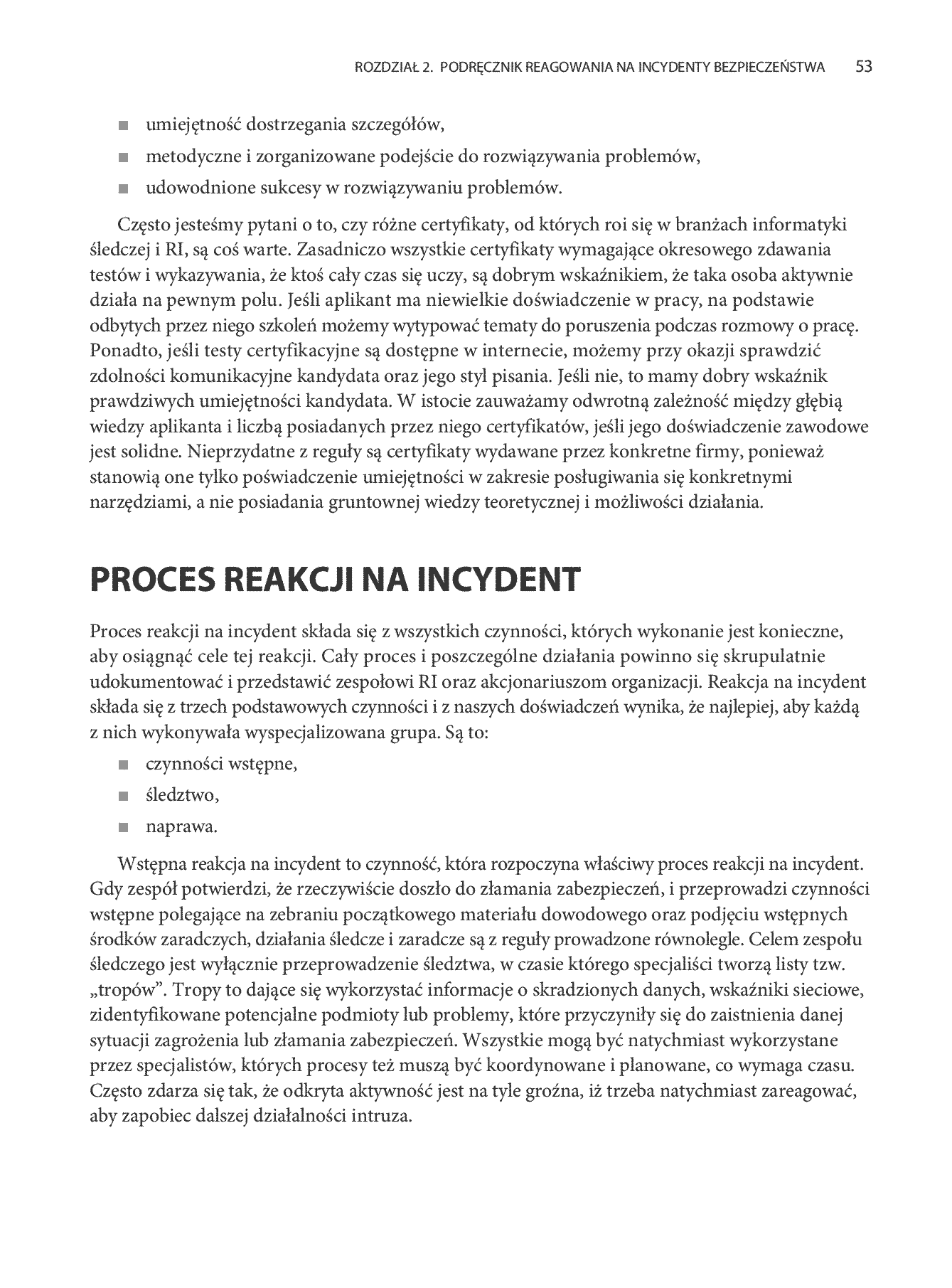 Fragment „Incydenty bezpieczeństwa. Metody reagowania w informatyce śledczej” — strona 19 z 30