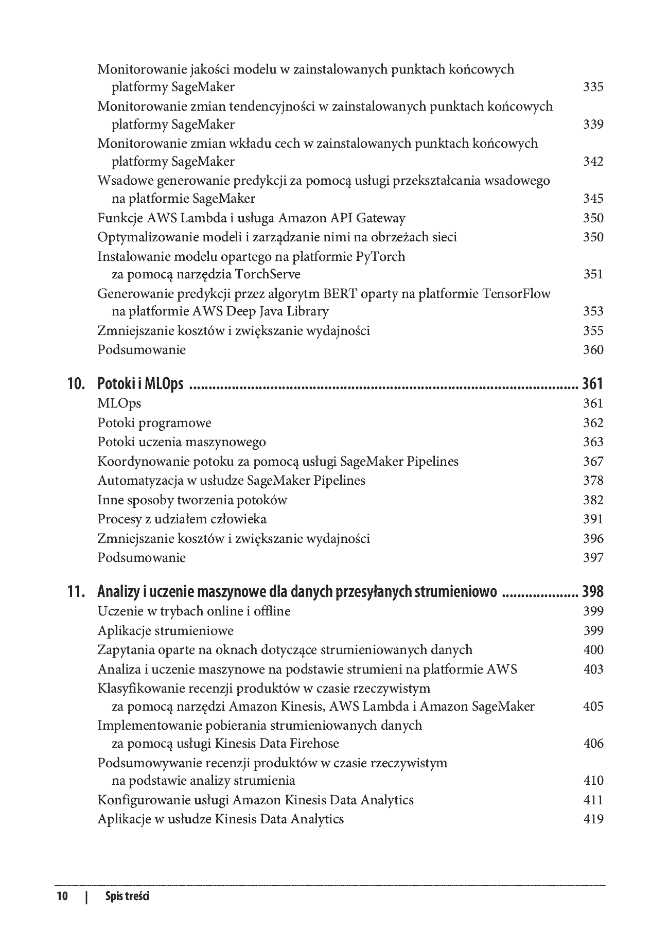 Fragment „Inżynieria danych na platformie AWS. Jak tworzyć kompletne potoki uczenia maszynowego” — strona 6 z 30