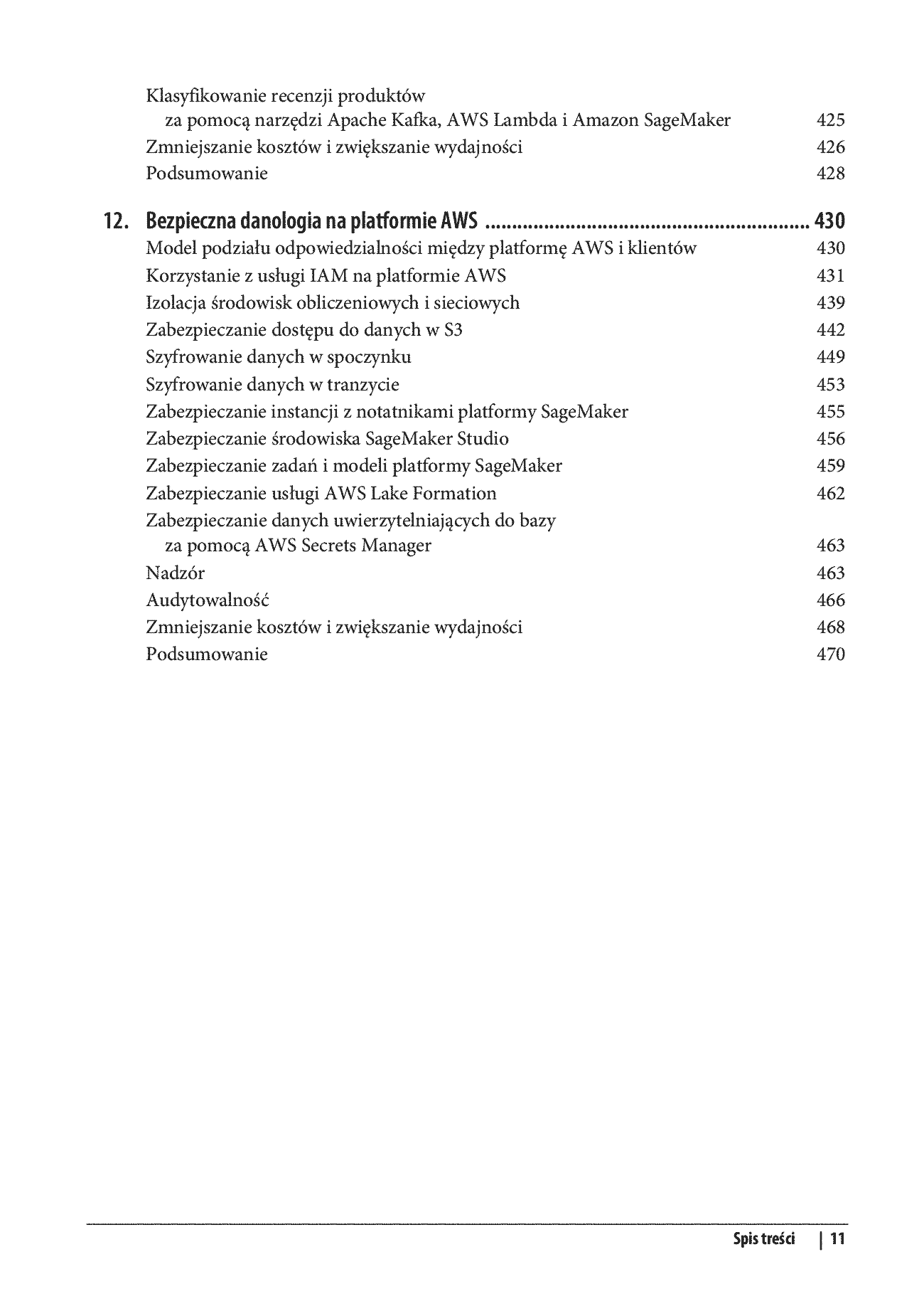 Fragment „Inżynieria danych na platformie AWS. Jak tworzyć kompletne potoki uczenia maszynowego” — strona 7 z 30