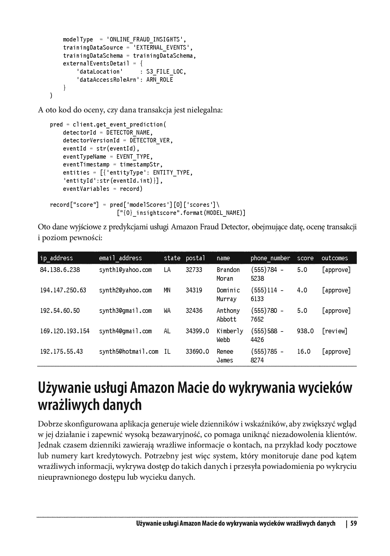 Fragment „Inżynieria danych na platformie AWS. Jak tworzyć kompletne potoki uczenia maszynowego” — strona 21 z 30