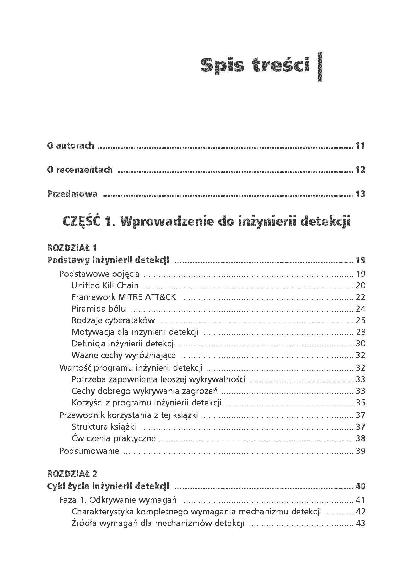 Fragment „Inżynieria detekcji cyberzagrożeń w praktyce. Planowanie, tworzenie i walidacja mechanizmów wykrywania zagrożeń” — strona 3 z 30