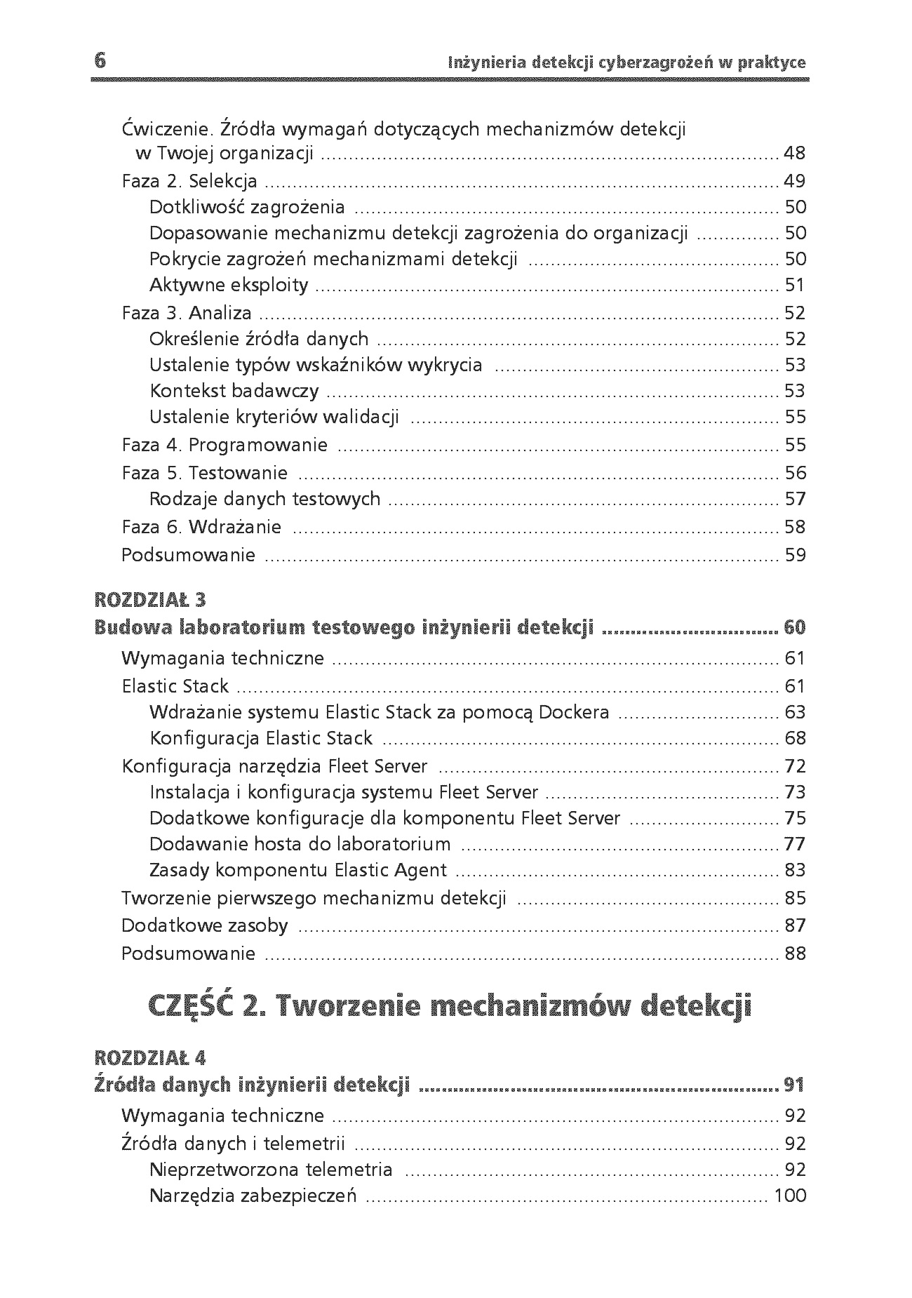 Fragment „Inżynieria detekcji cyberzagrożeń w praktyce. Planowanie, tworzenie i walidacja mechanizmów wykrywania zagrożeń” — strona 4 z 30