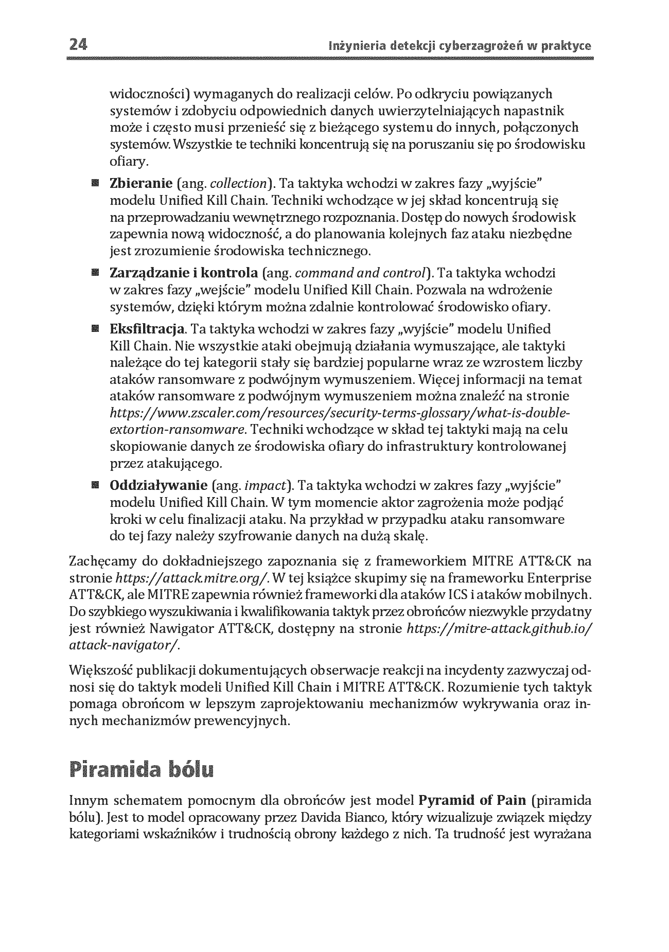 Fragment „Inżynieria detekcji cyberzagrożeń w praktyce. Planowanie, tworzenie i walidacja mechanizmów wykrywania zagrożeń” — strona 14 z 30