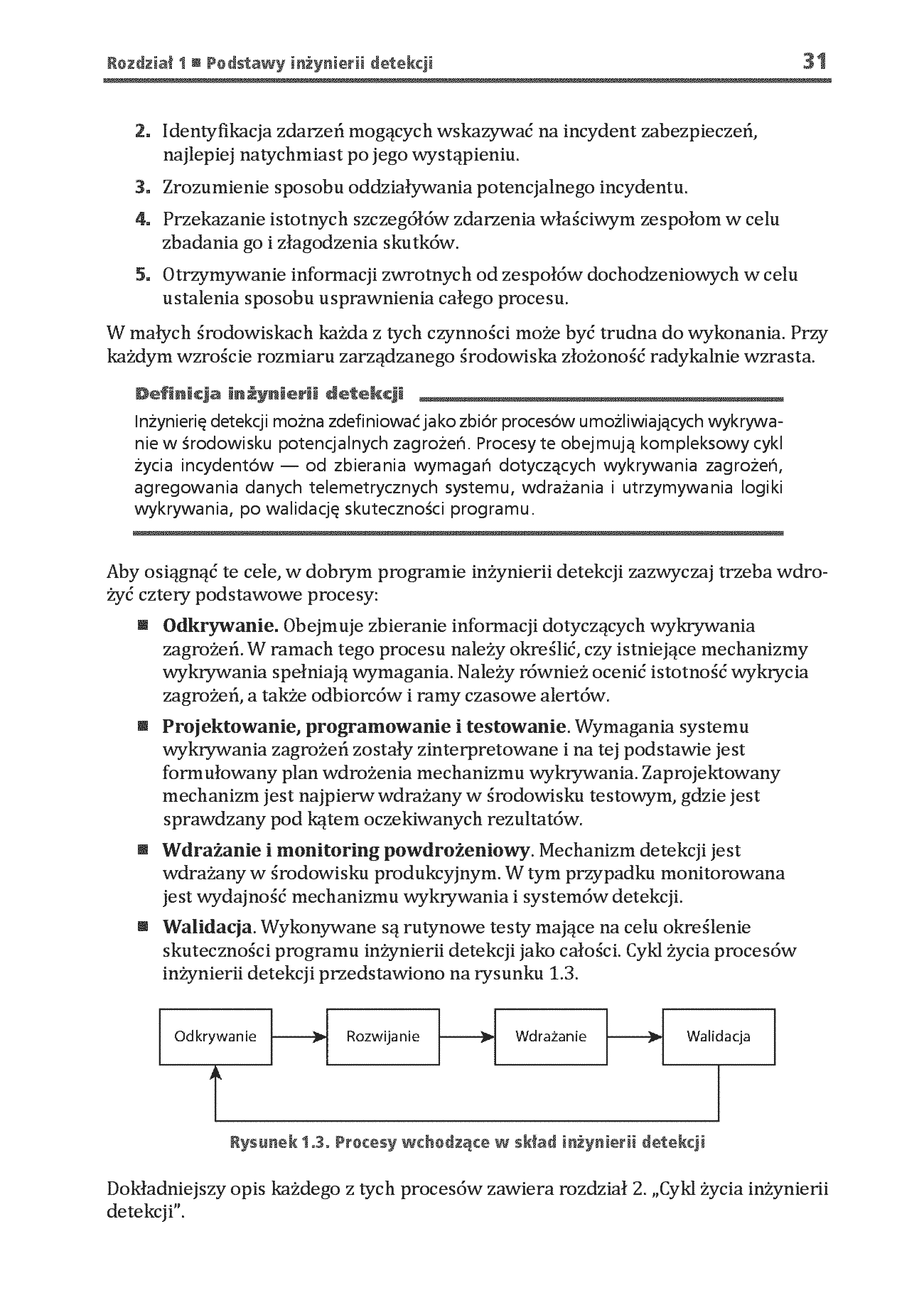 Fragment „Inżynieria detekcji cyberzagrożeń w praktyce. Planowanie, tworzenie i walidacja mechanizmów wykrywania zagrożeń” — strona 21 z 30