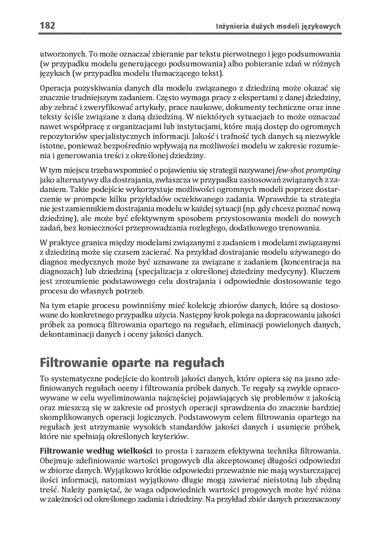 Fragment „Inżynieria dużych modeli językowych. Podręcznik projektowania, trenowania i wdrażania LLM” — strona 16 z 30