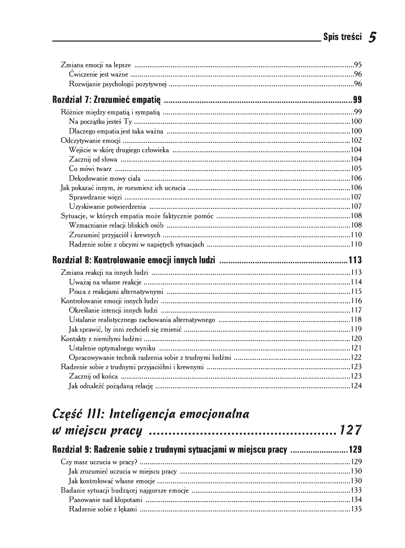 Fragment „Inteligencja emocjonalna dla bystrzaków” — strona 5 z 26