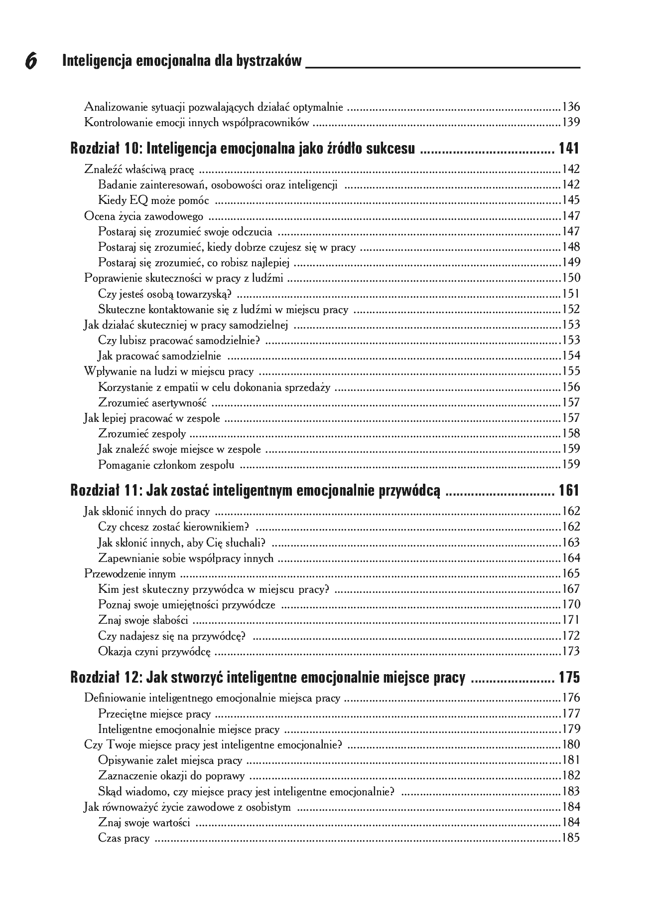 Fragment „Inteligencja emocjonalna dla bystrzaków” — strona 6 z 26