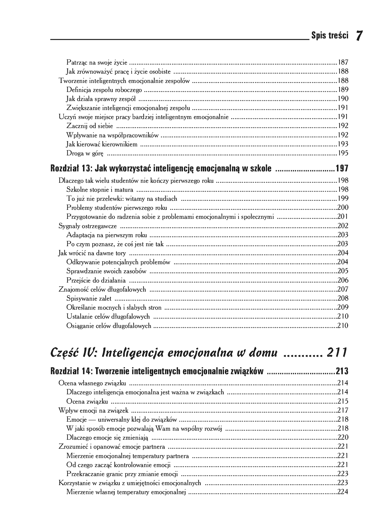 Fragment „Inteligencja emocjonalna dla bystrzaków” — strona 7 z 26