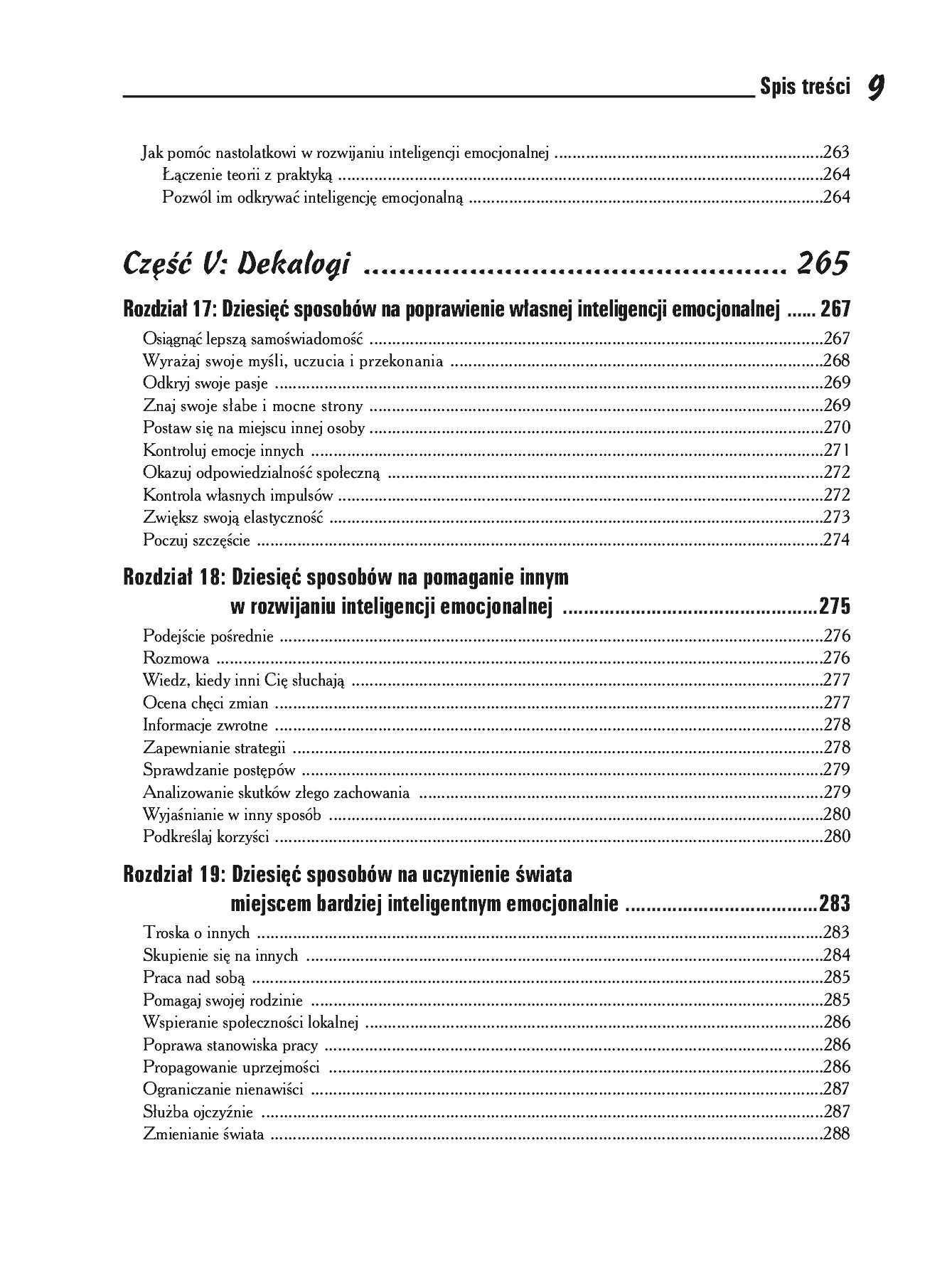 Fragment „Inteligencja emocjonalna dla bystrzaków” — strona 9 z 26