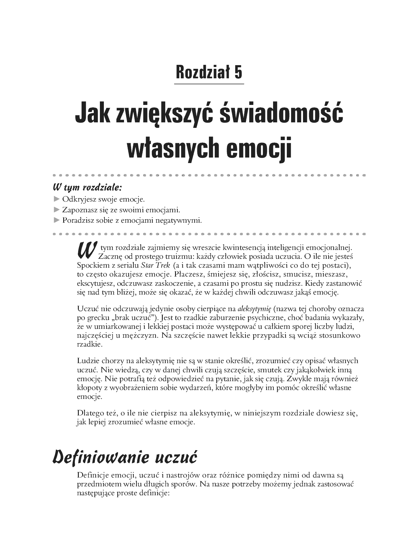 Fragment „Inteligencja emocjonalna dla bystrzaków” — strona 11 z 26