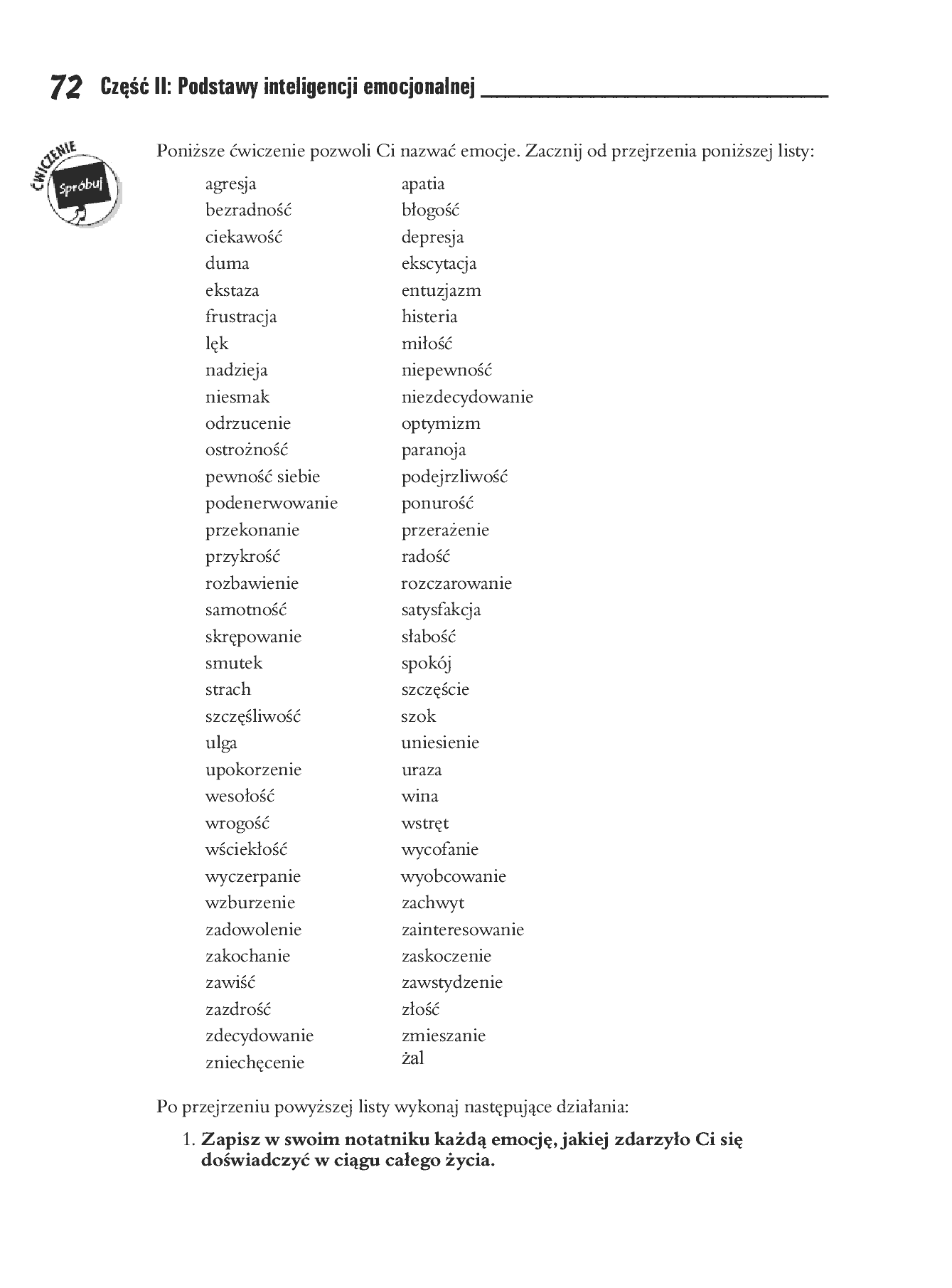 Fragment „Inteligencja emocjonalna dla bystrzaków” — strona 14 z 26