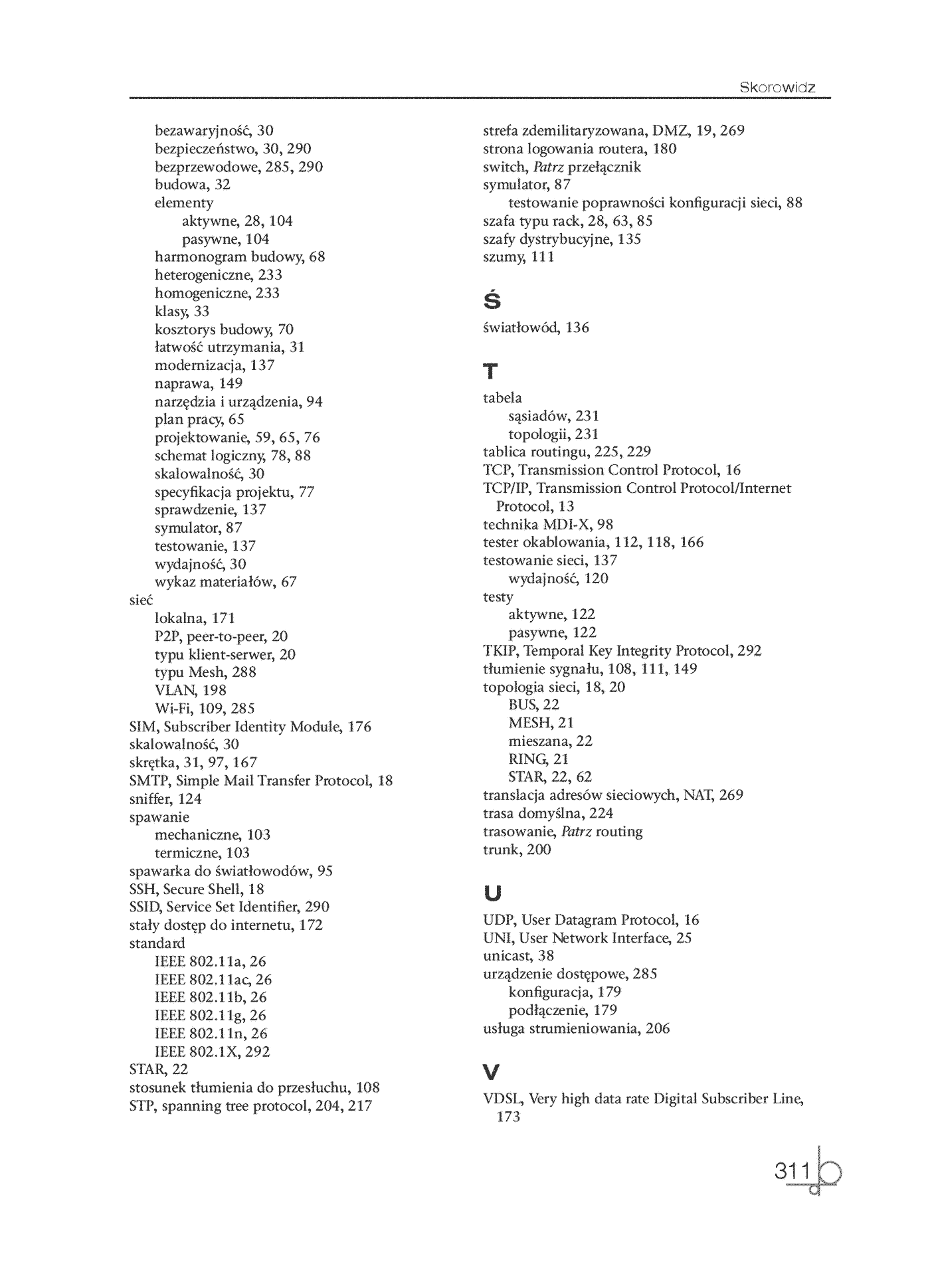 Fragment „Kwalifikacja INF.02. Administracja i eksploatacja systemów komputerowych, urządzeń peryferyjnych i lokalnych sieci komputerowych. Część 3. Lokalne sieci komputerowe. Podręcznik do nauki zawodu technik informatyk” — strona 29 z 30