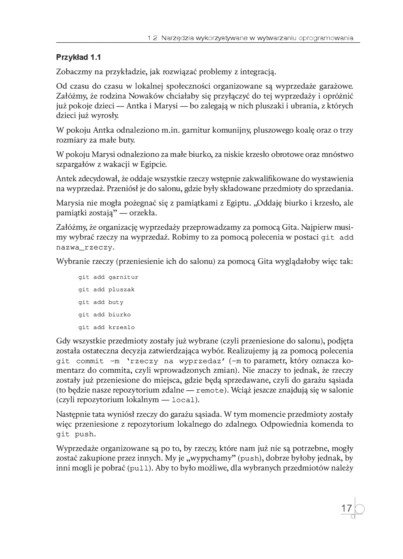 Fragment „Kwalifikacja INF.04. Projektowanie, programowanie i testowanie aplikacji. Część 1. Inżynieria programowania - projektowanie oprogramowania, testowanie i dokumentowanie aplikacji. Podręcznik do nauki zawodu technik programista” — strona 15 z 30