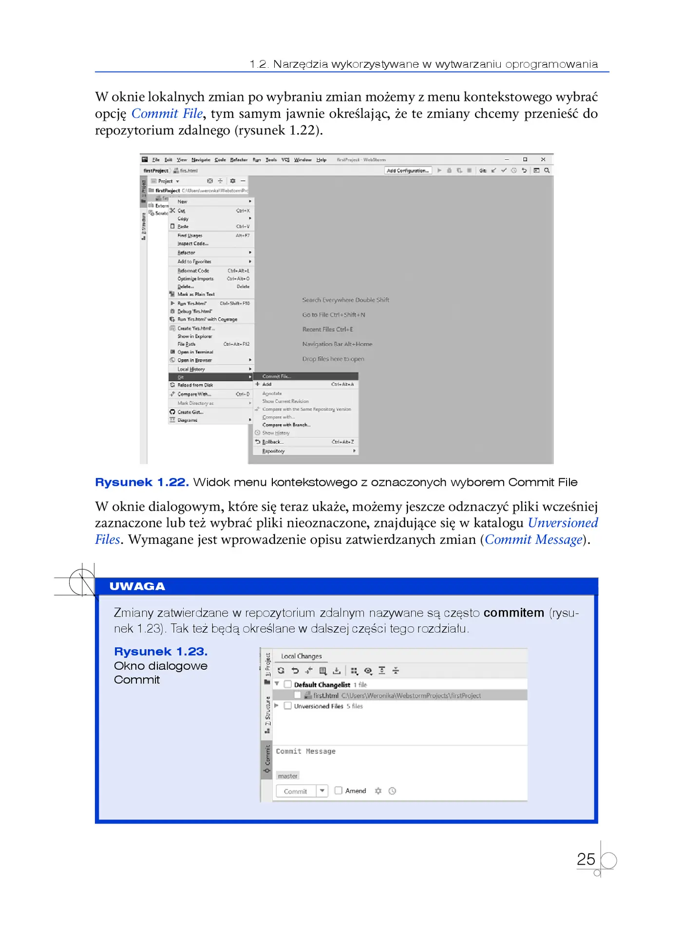 Fragment „Kwalifikacja INF.04. Projektowanie, programowanie i testowanie aplikacji. Część 1. Inżynieria programowania - projektowanie oprogramowania, testowanie i dokumentowanie aplikacji. Podręcznik do nauki zawodu technik programista” — strona 23 z 30