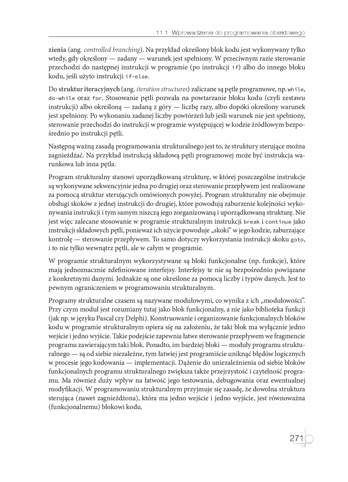 Fragment „Kwalifikacja INF.04. Projektowanie, programowanie i testowanie aplikacji. Część 2. Programowanie obiektowe. Podręcznik do nauki zawodu technik programista” — strona 13 z 30