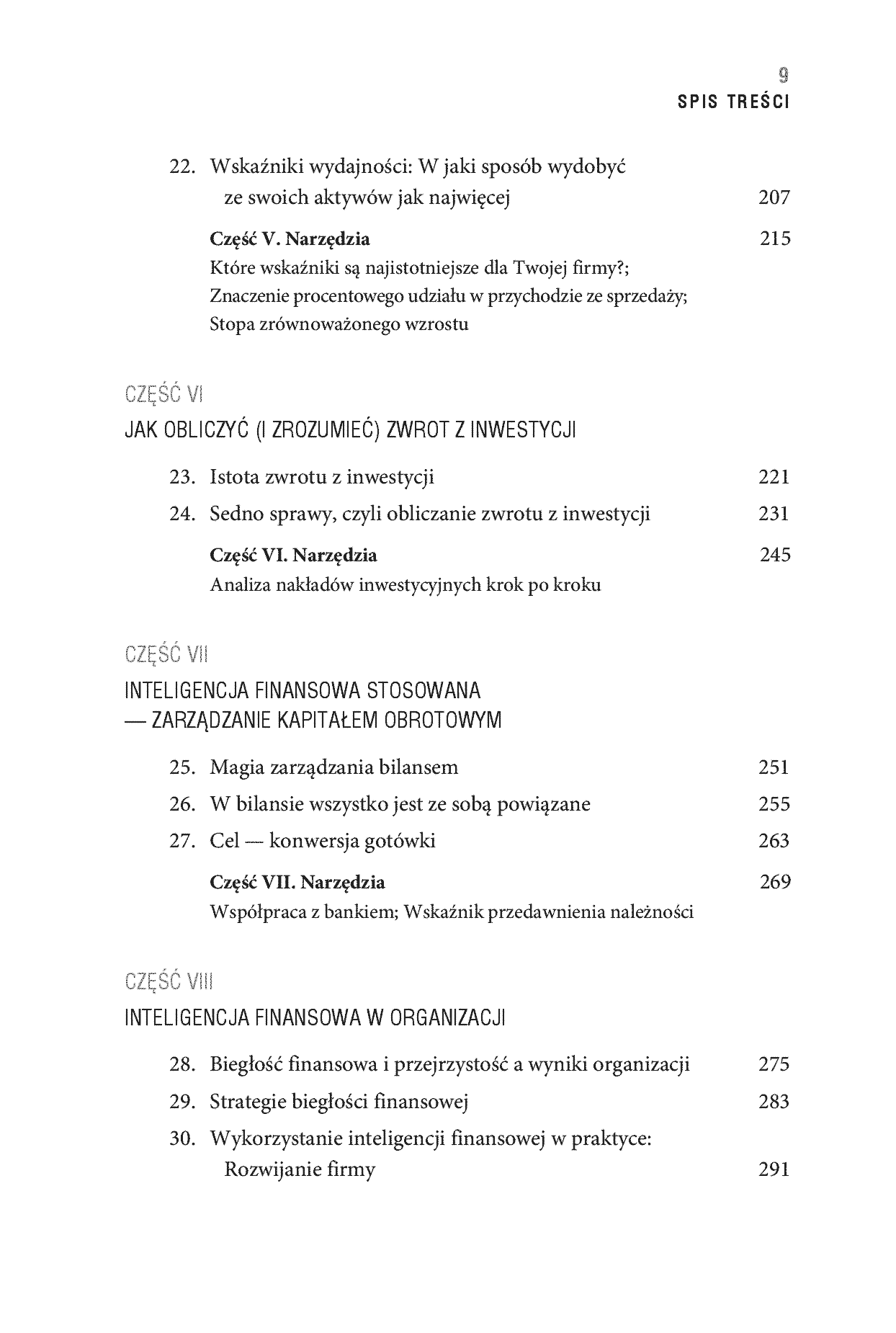 Fragment „Inteligencja finansowa. Co przedsiębiorca musi wiedzieć o liczbach” — strona 5 z 18