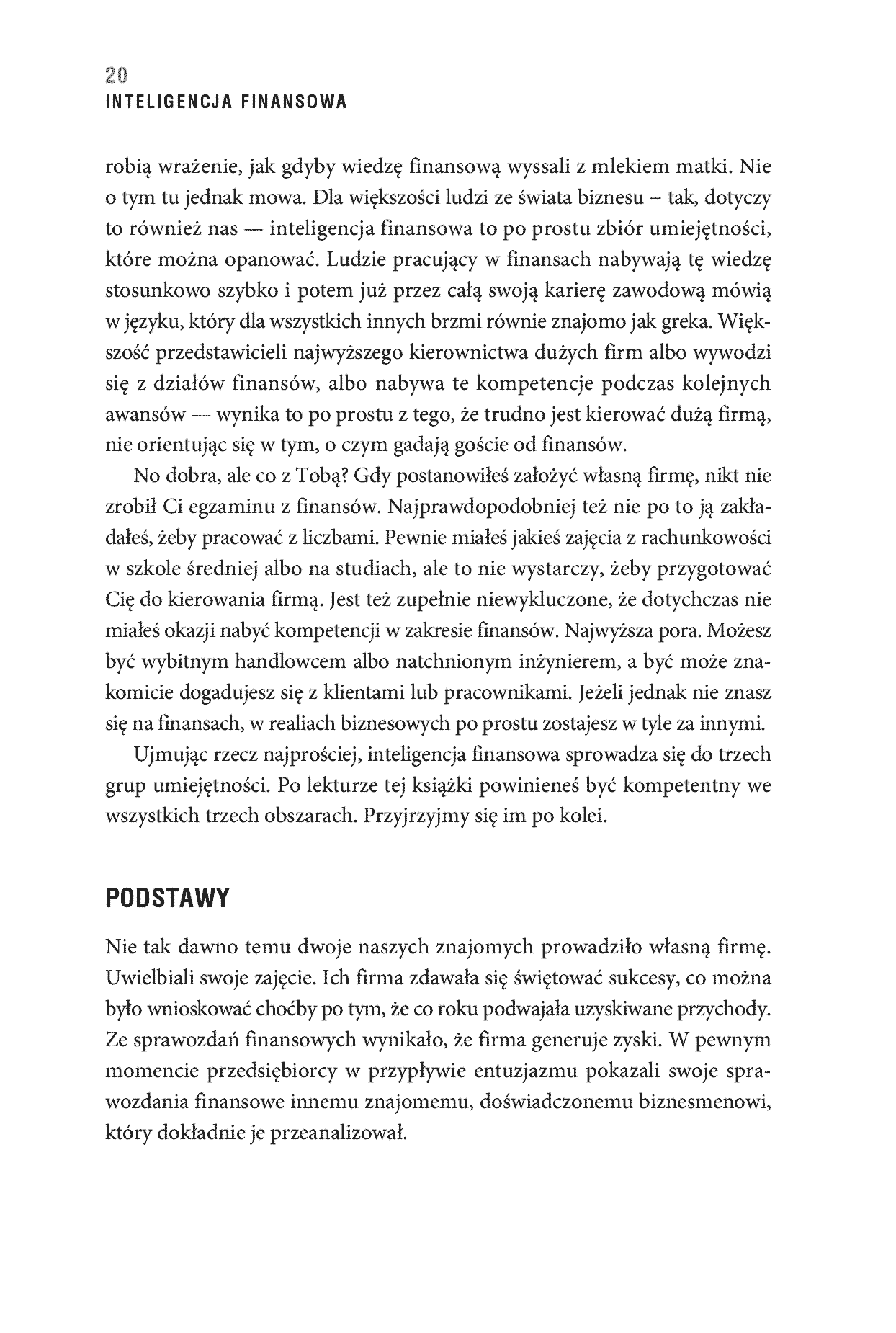 Fragment „Inteligencja finansowa. Co przedsiębiorca musi wiedzieć o liczbach” — strona 8 z 18