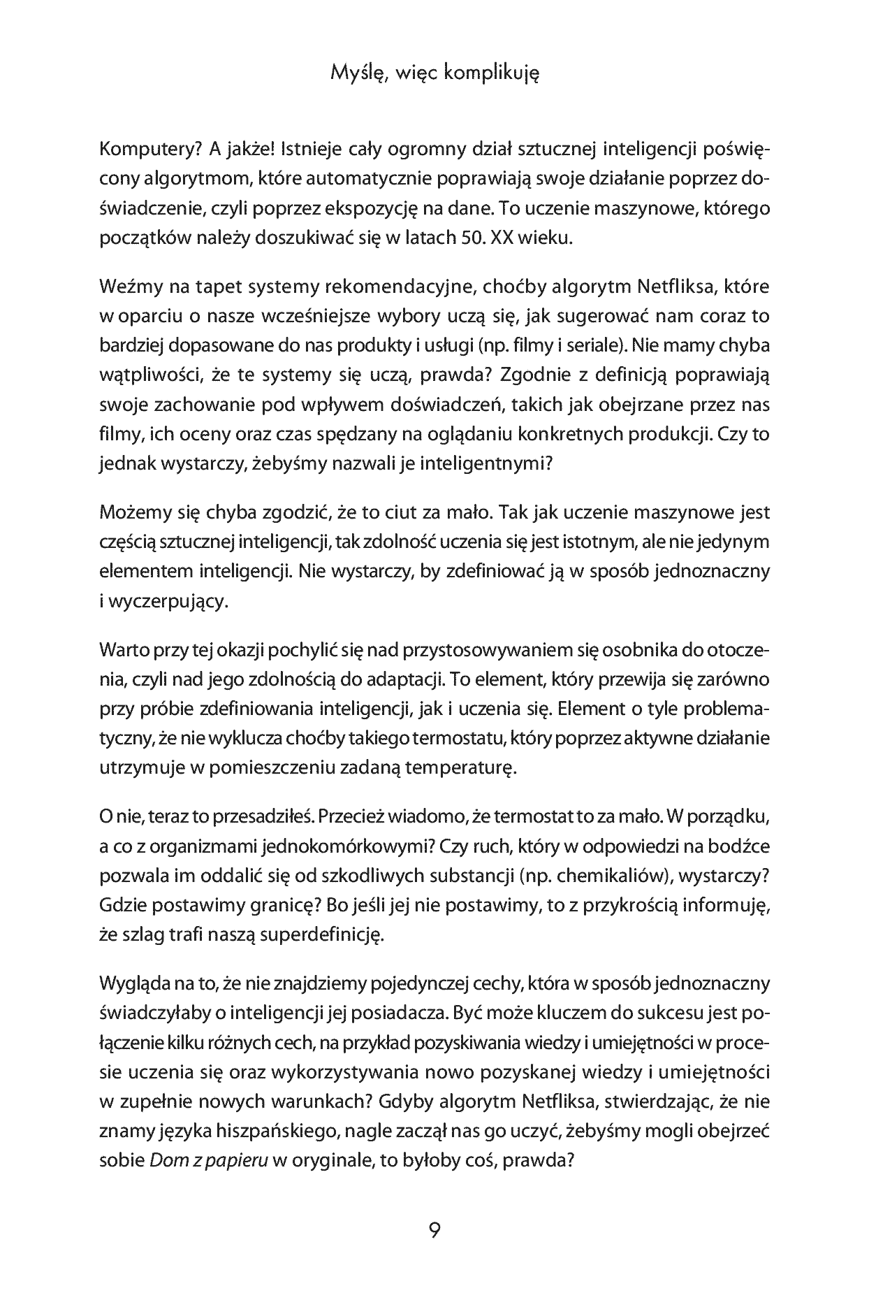 Fragment „Inteligentny inaczej. Czy AI naprawdę myśli, czy tylko doskonale udaje?” — strona 9 z 26