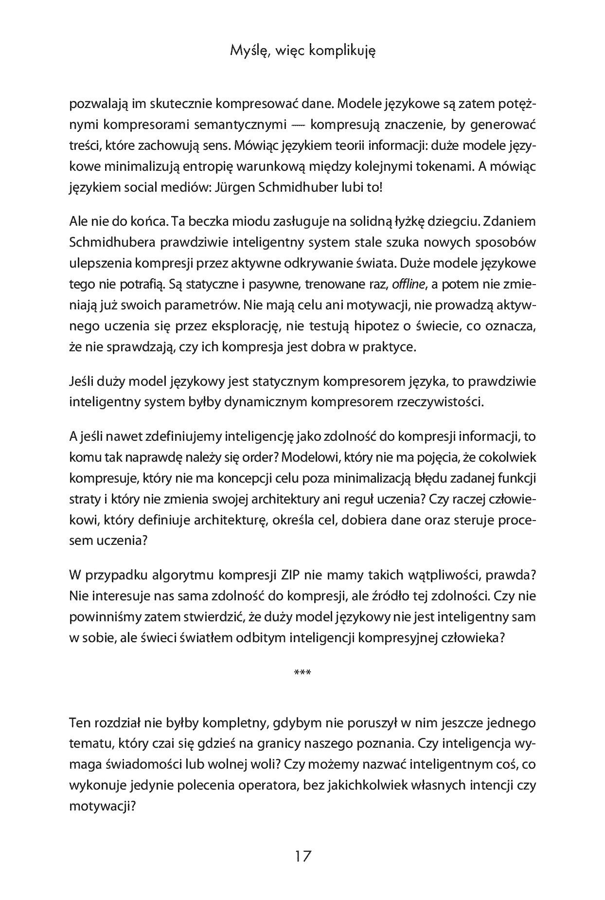 Fragment „Inteligentny inaczej. Czy AI naprawdę myśli, czy tylko doskonale udaje?” — strona 17 z 26
