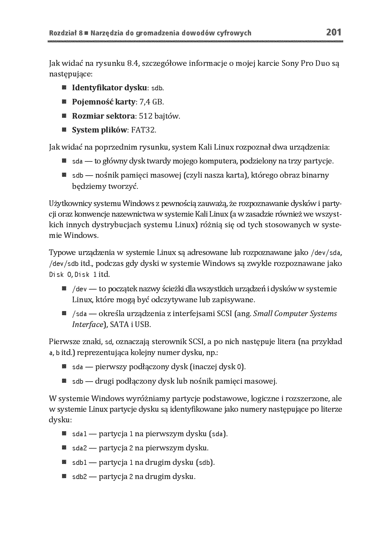 Fragment „Informatyka śledcza i Kali Linux. Przeprowadź analizy nośników pamięci, ruchu sieciowego i zawartości RAM-u za pomocą narzędzi systemu Kali Linux 2022.x. Wydanie III” — strona 15 z 30