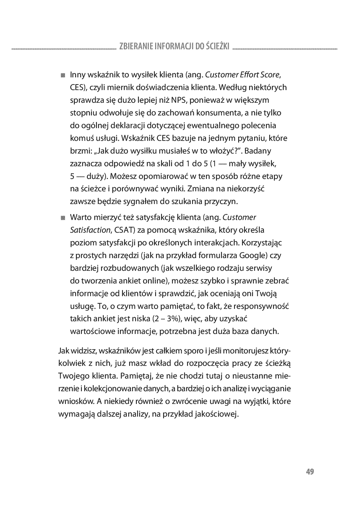 Fragment „Instrukcja obsługi ścieżki klienta, czyli praktyczny przewodnik po Customer Journey Maps” — strona 13 z 28