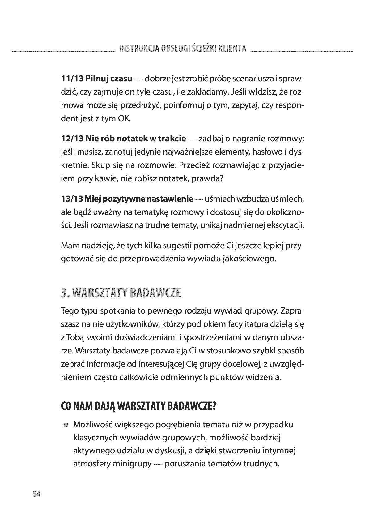 Fragment „Instrukcja obsługi ścieżki klienta, czyli praktyczny przewodnik po Customer Journey Maps” — strona 18 z 28