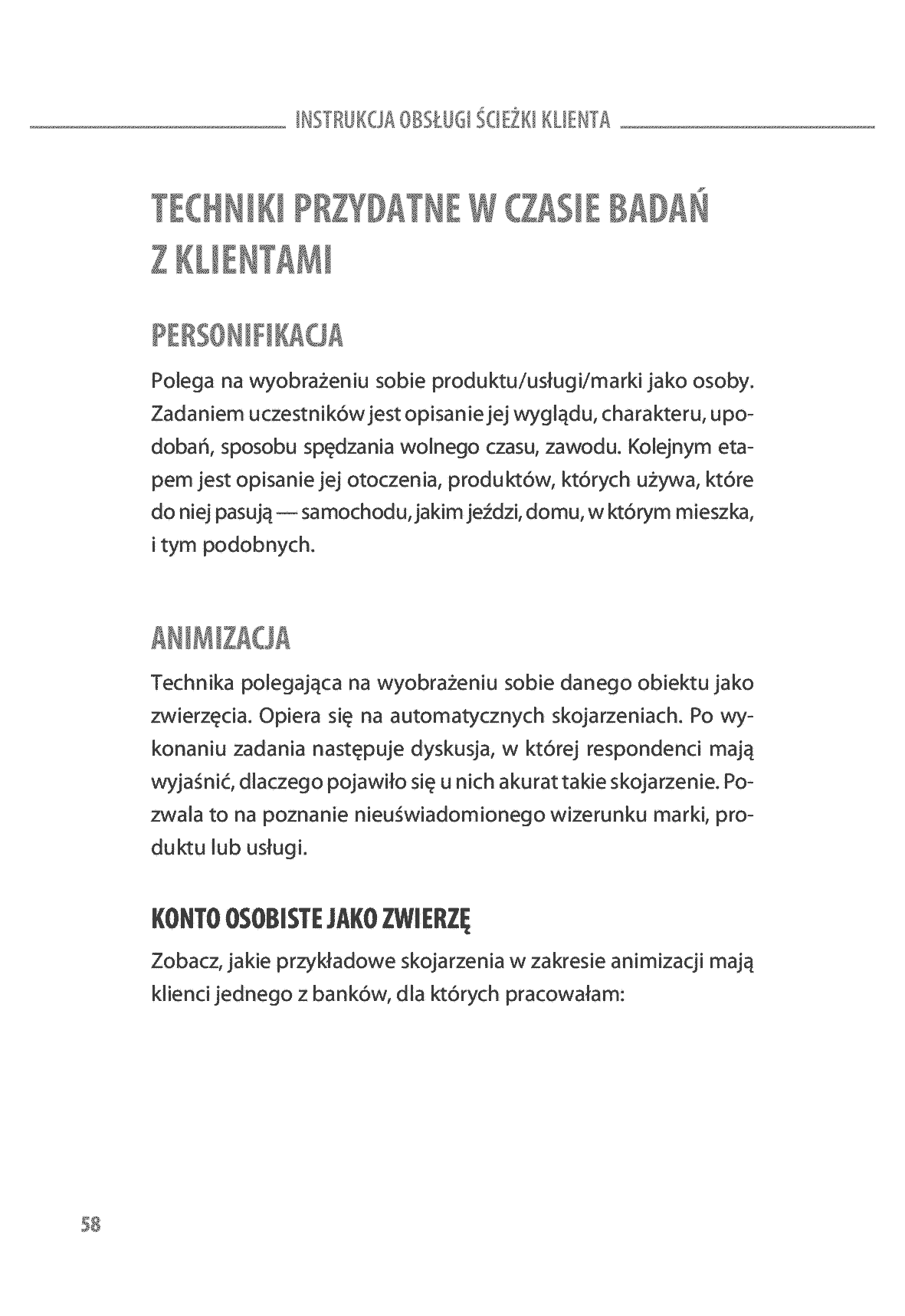 Fragment „Instrukcja obsługi ścieżki klienta, czyli praktyczny przewodnik po Customer Journey Maps” — strona 22 z 28