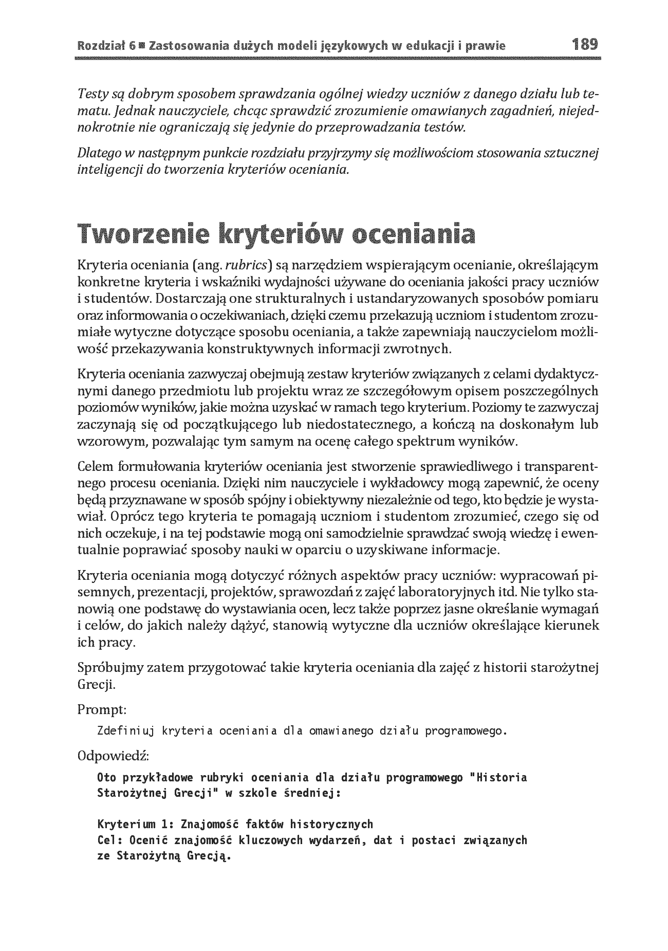 Fragment „Inżynieria promptów bez tajemnic. Sztuka kreatywnego generowania tekstów” — strona 23 z 30