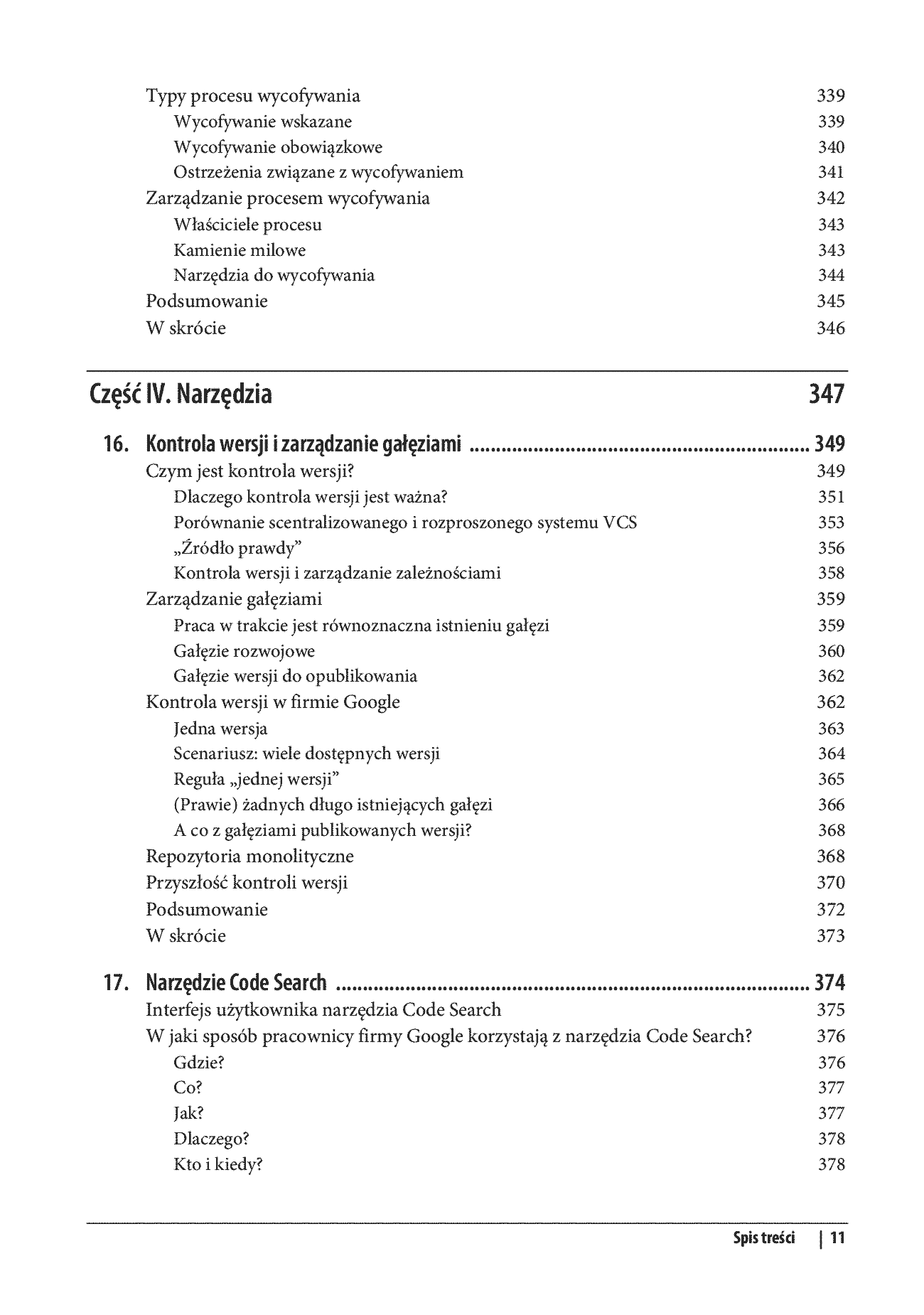 Fragment „Inżynieria oprogramowania według Google. Czego warto się nauczyć o tworzeniu oprogramowania” — strona 11 z 30