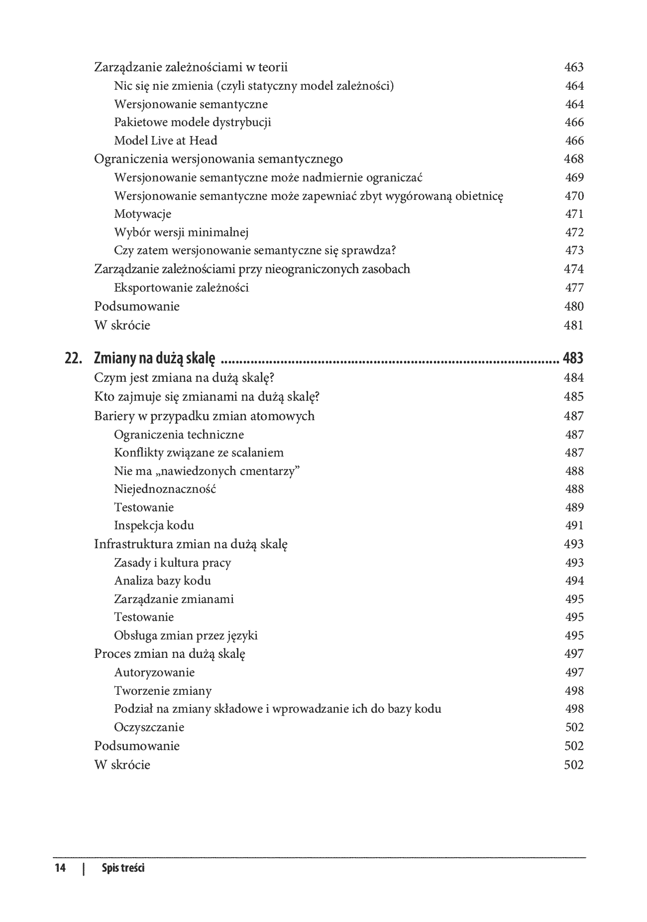 Fragment „Inżynieria oprogramowania według Google. Czego warto się nauczyć o tworzeniu oprogramowania” — strona 14 z 30