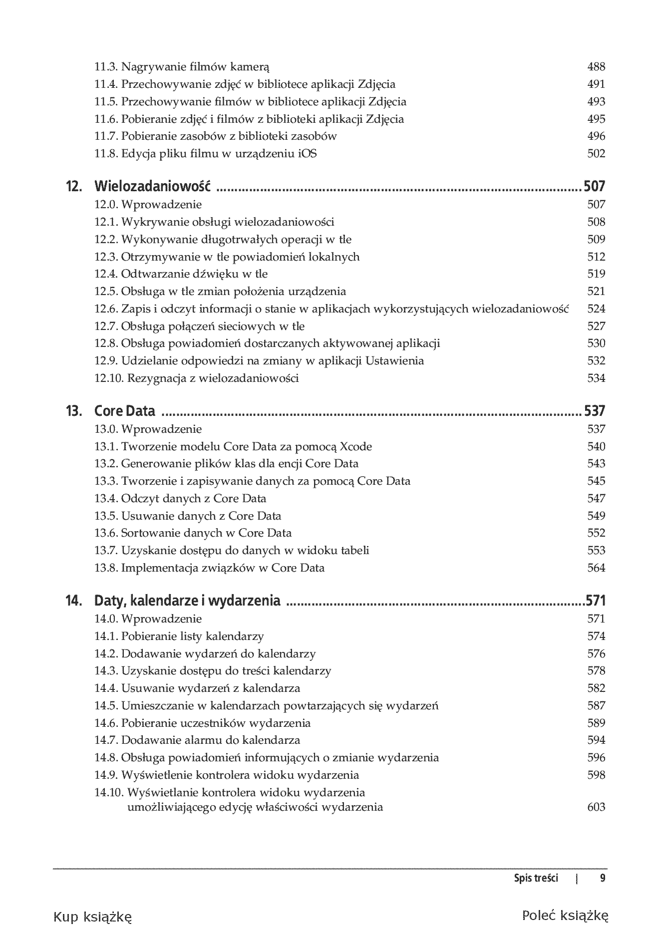 Fragment „iOS 5. Programowanie. Receptury” — strona 7 z 30