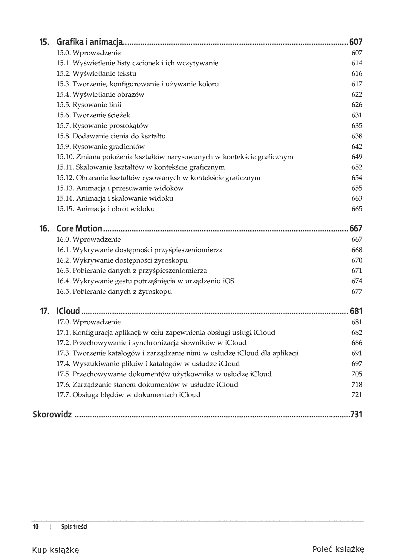 Fragment „iOS 5. Programowanie. Receptury” — strona 8 z 30